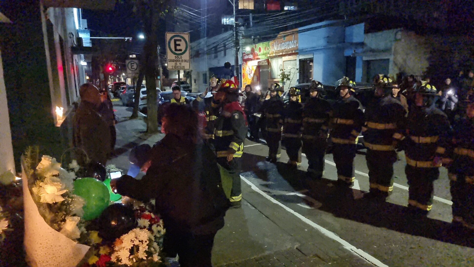 Múltiples velatones se registraron en comunas de la región del Biobío por asesinato de tres Carabineros en Cañete