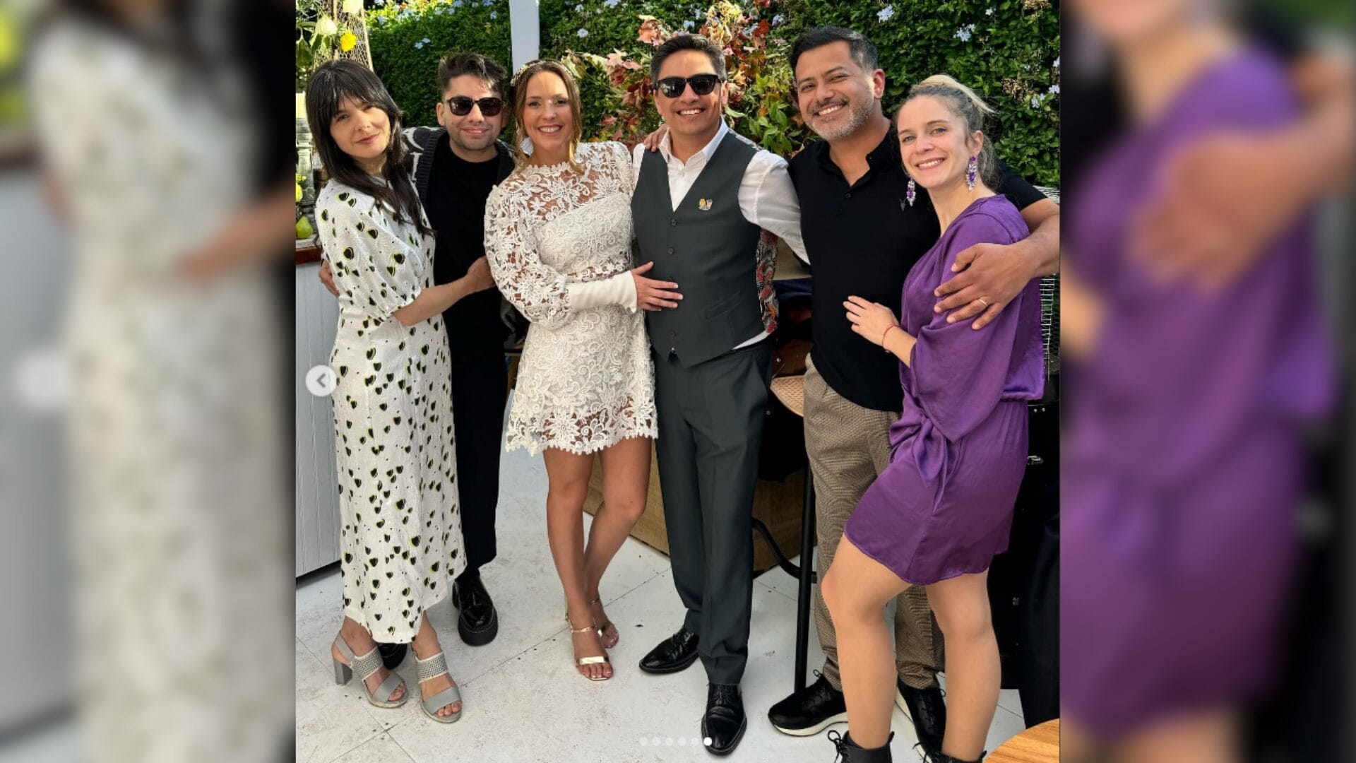 Revelan fotografías del matrimonio de Sergio Freire y Maly Jorquiera