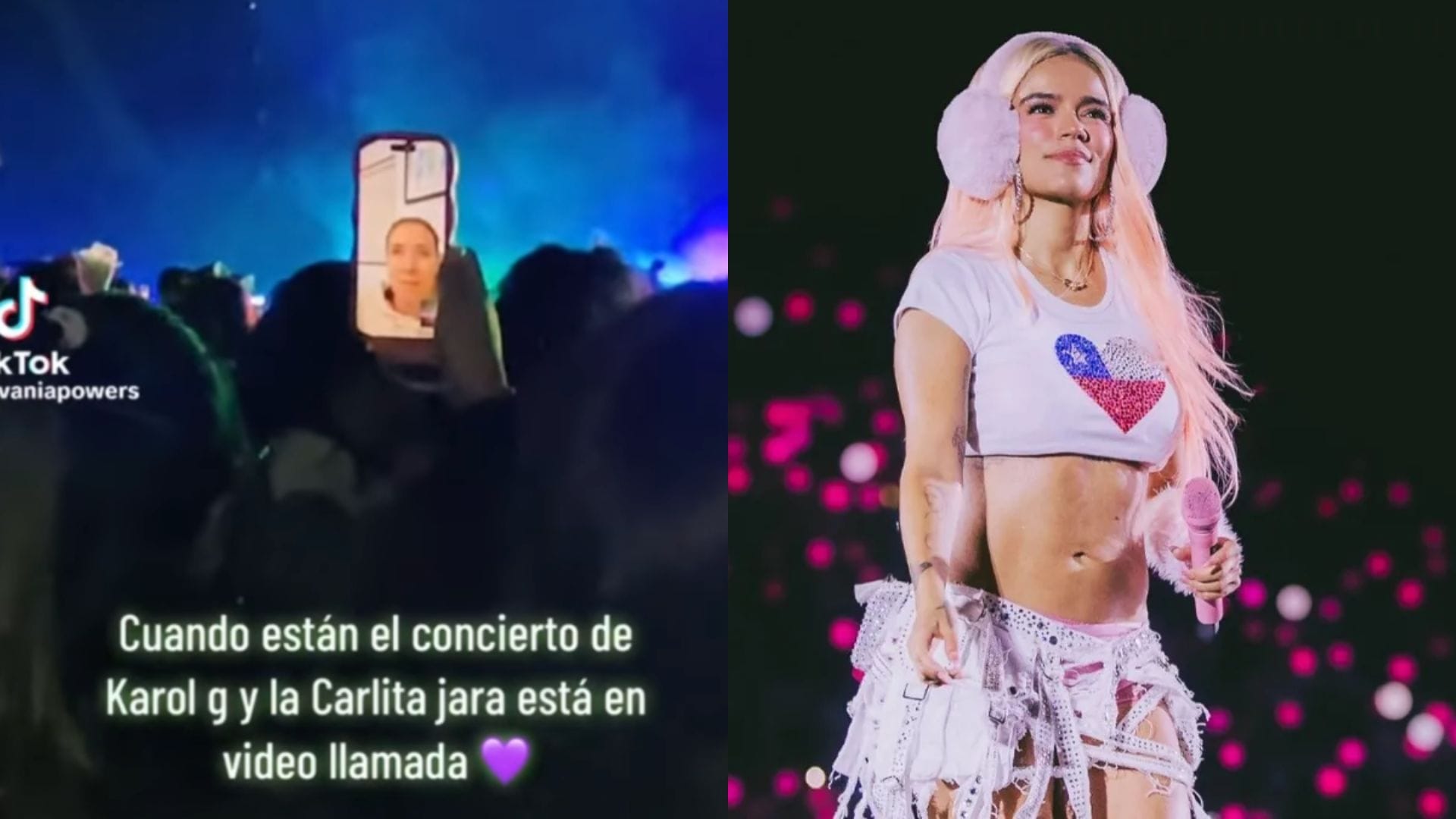 Karol G le envió emotivo mensaje a Carla Jara