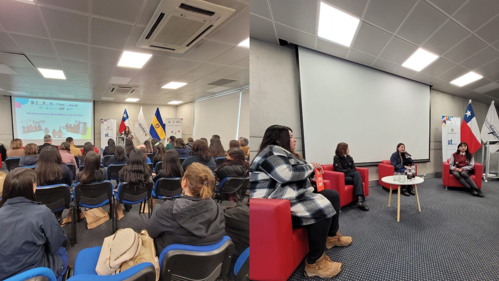 Instituto Virginio Gómez conmemoró el Día Internacional de las Niñas en las TIC en Concepción