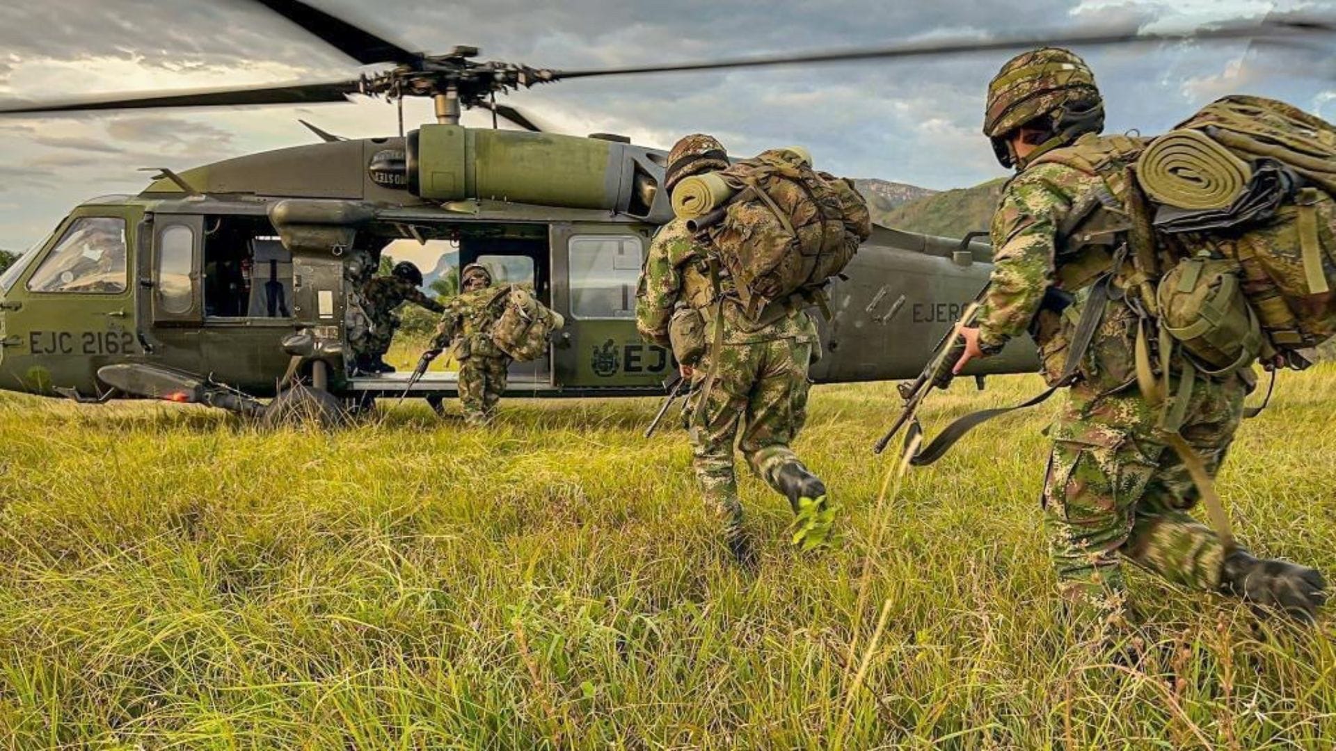 Al menos nueve muertos por accidente de helicóptero en el norte de Colombia