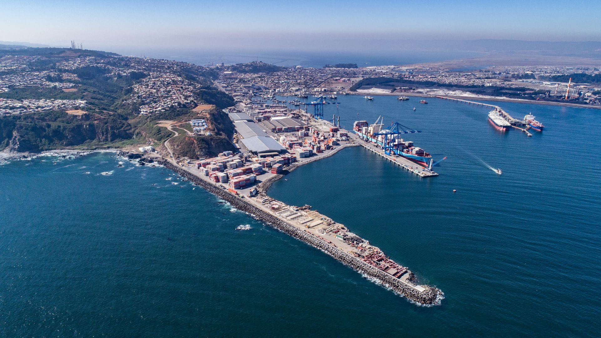 Puertos de Talcahuano cumple 26 años y apuntan hacia la digitalización, trabajo colaborativo, conectividad y sostenibilidad