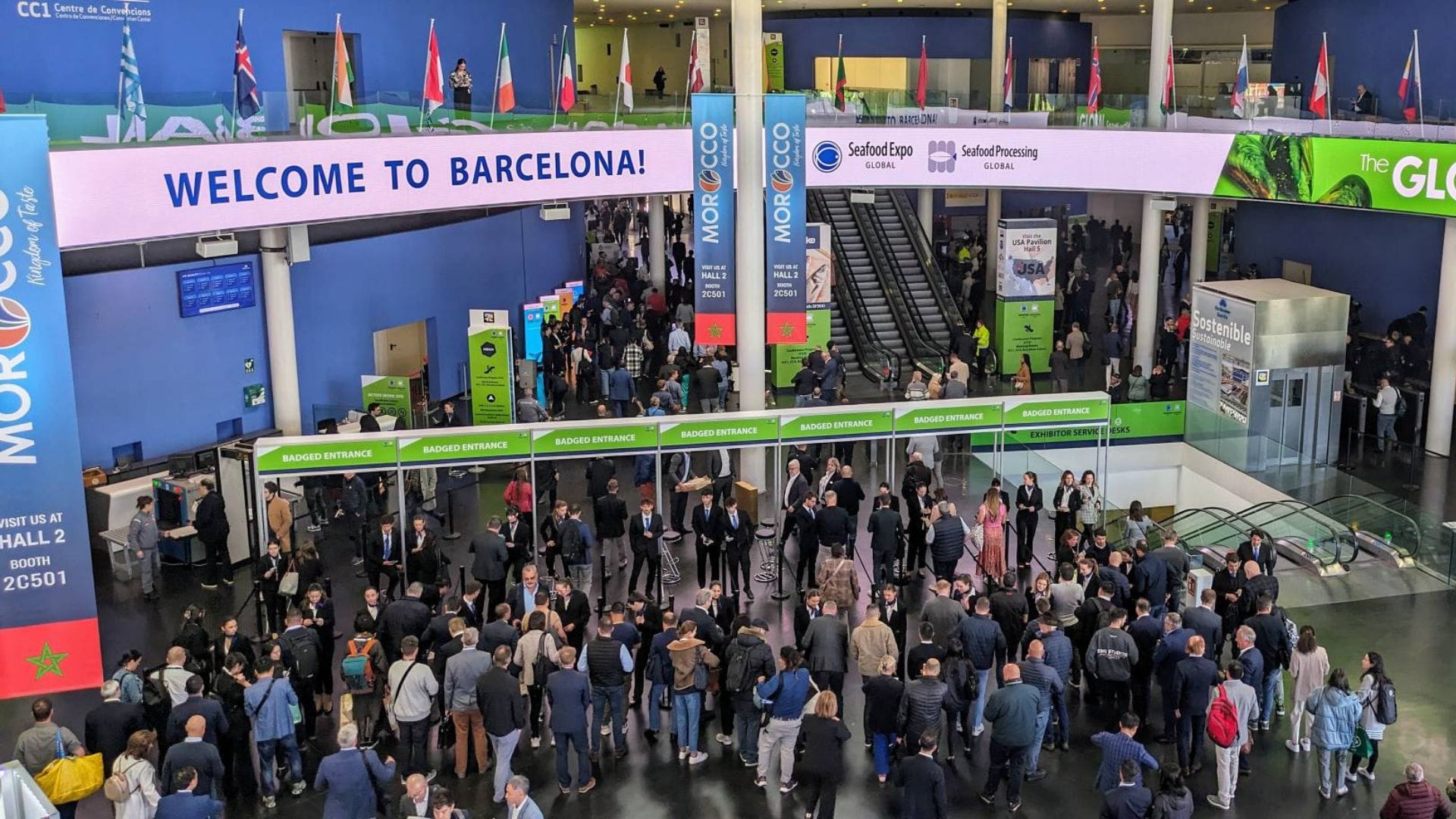 Orizon Seafood expone su portafolio de productos premium en importante feria del mar en Barcelona
