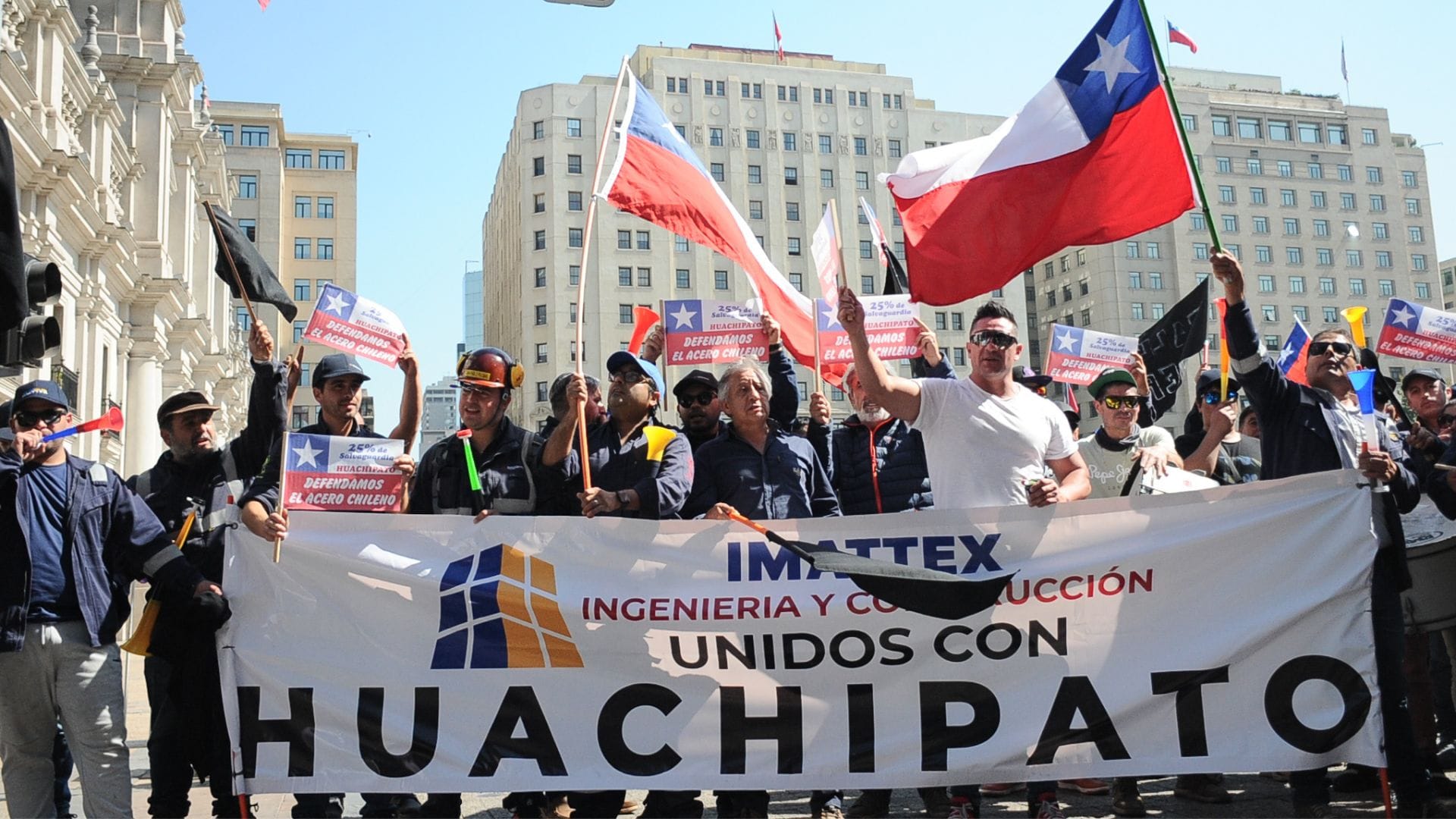 Crisis de Huachipato: Autoridades del Biobío urgen al Gobierno para que publique decisión sobre el acero chino