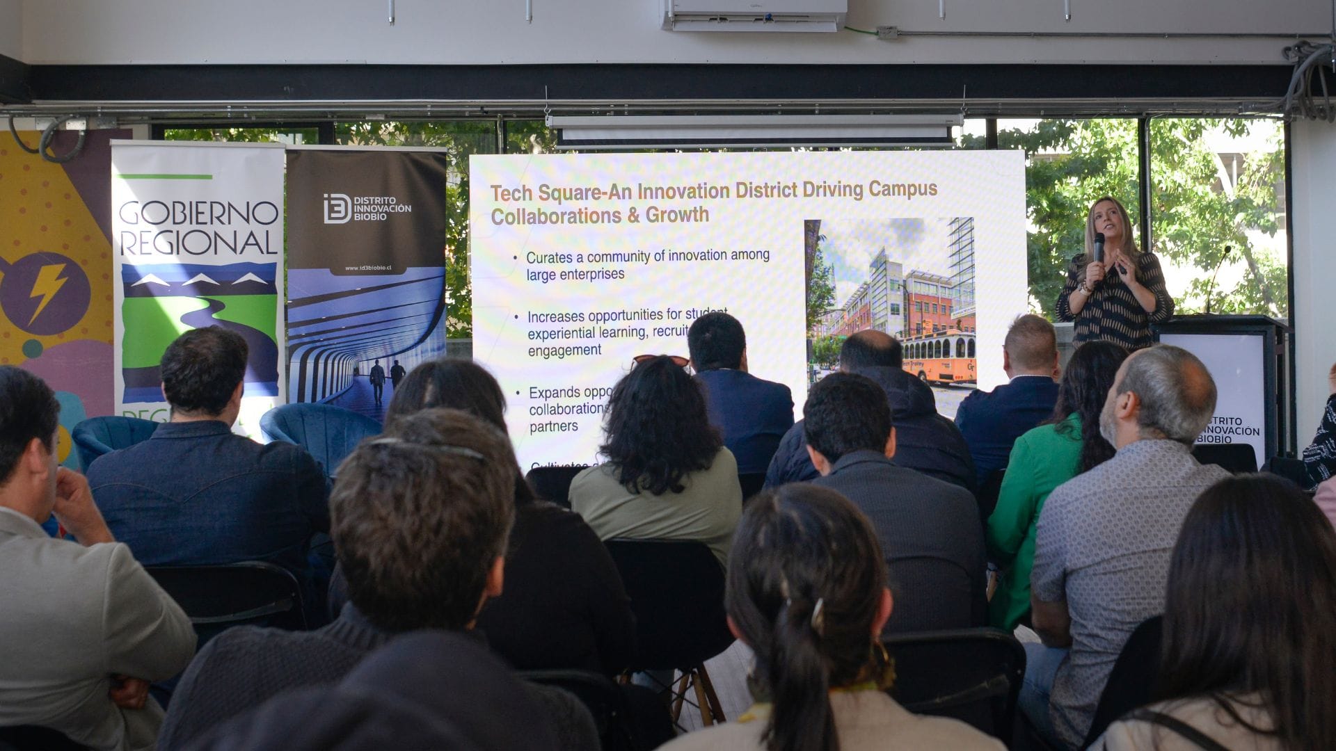 Con llamado a la colaboración y persistencia: Georgia Tech realizó seminario de innovación en Concepción