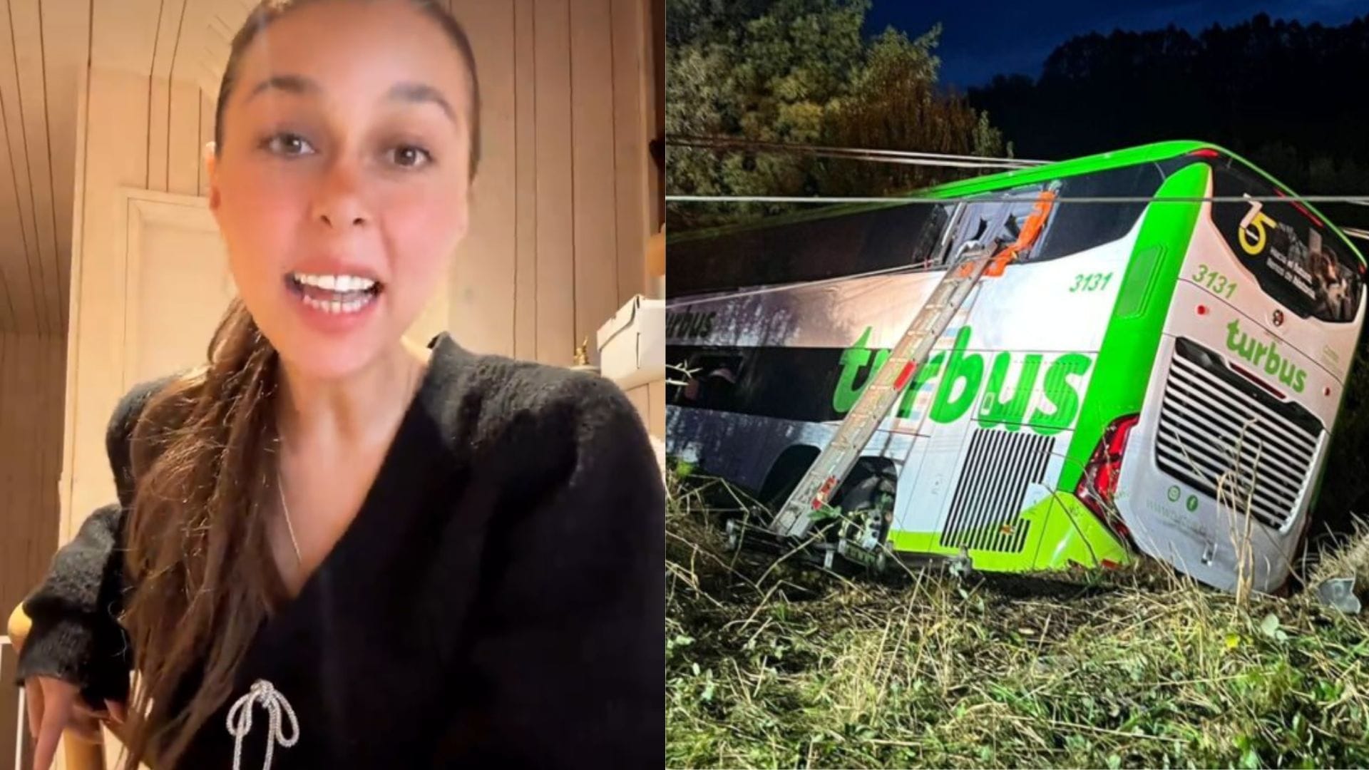 Exchica Yingo iba en bus que protagonizó grave accidente en Los Ríos: “Fue angustiante y tuve mucho miedo”