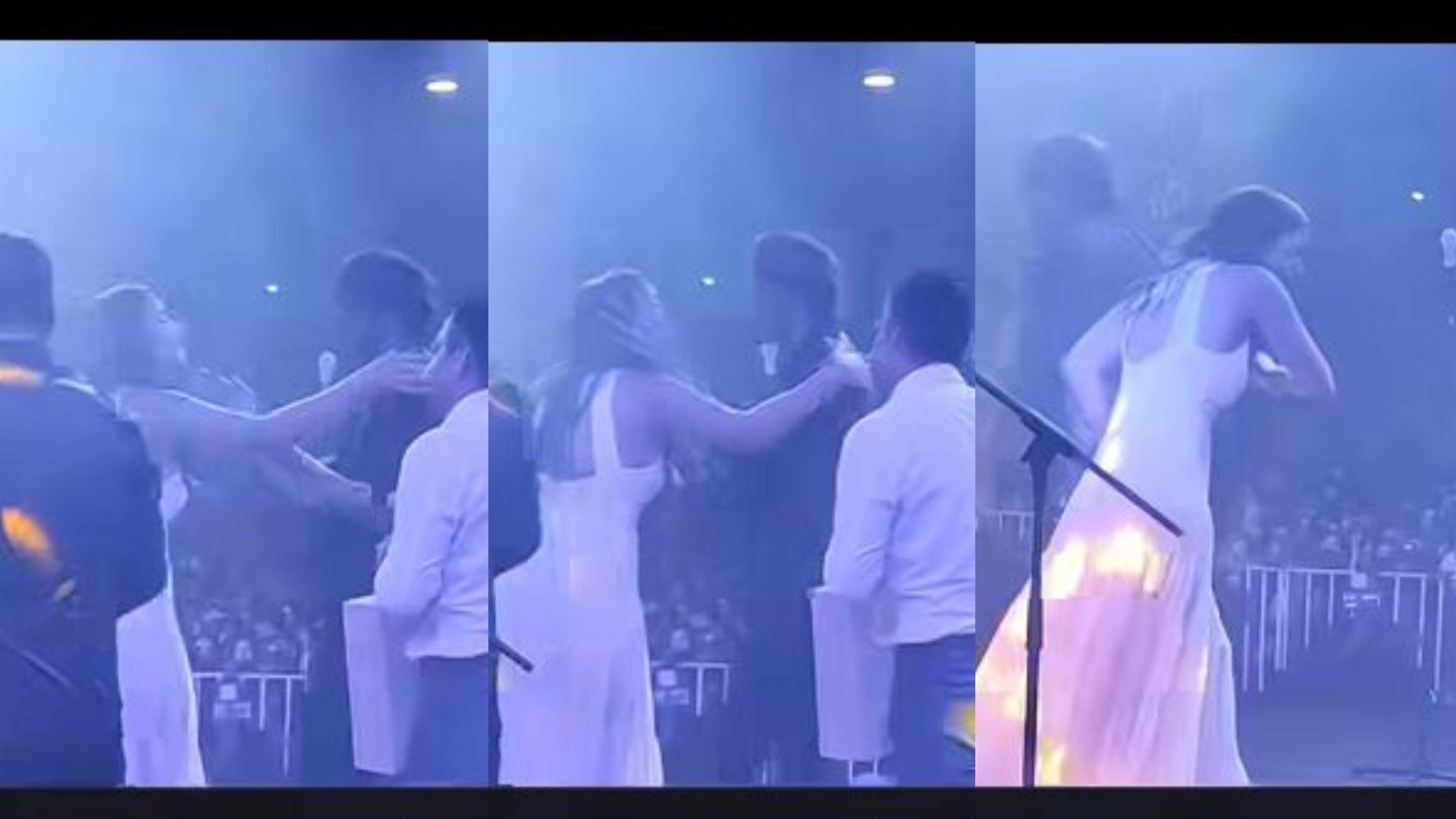 Tras acusación a vocalista de Glup!: Revelan el video de Koko Stambuk intentando besar a Melina Noto