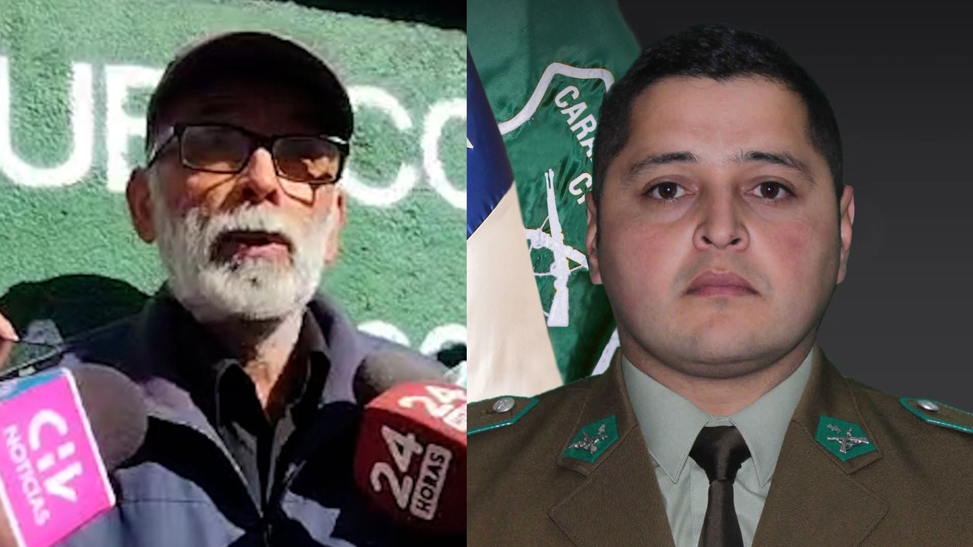 Habla papá de carabinero asesinado en Cañete: “Anoche pasó a la casa y se despidió de mí, fue la última vez”