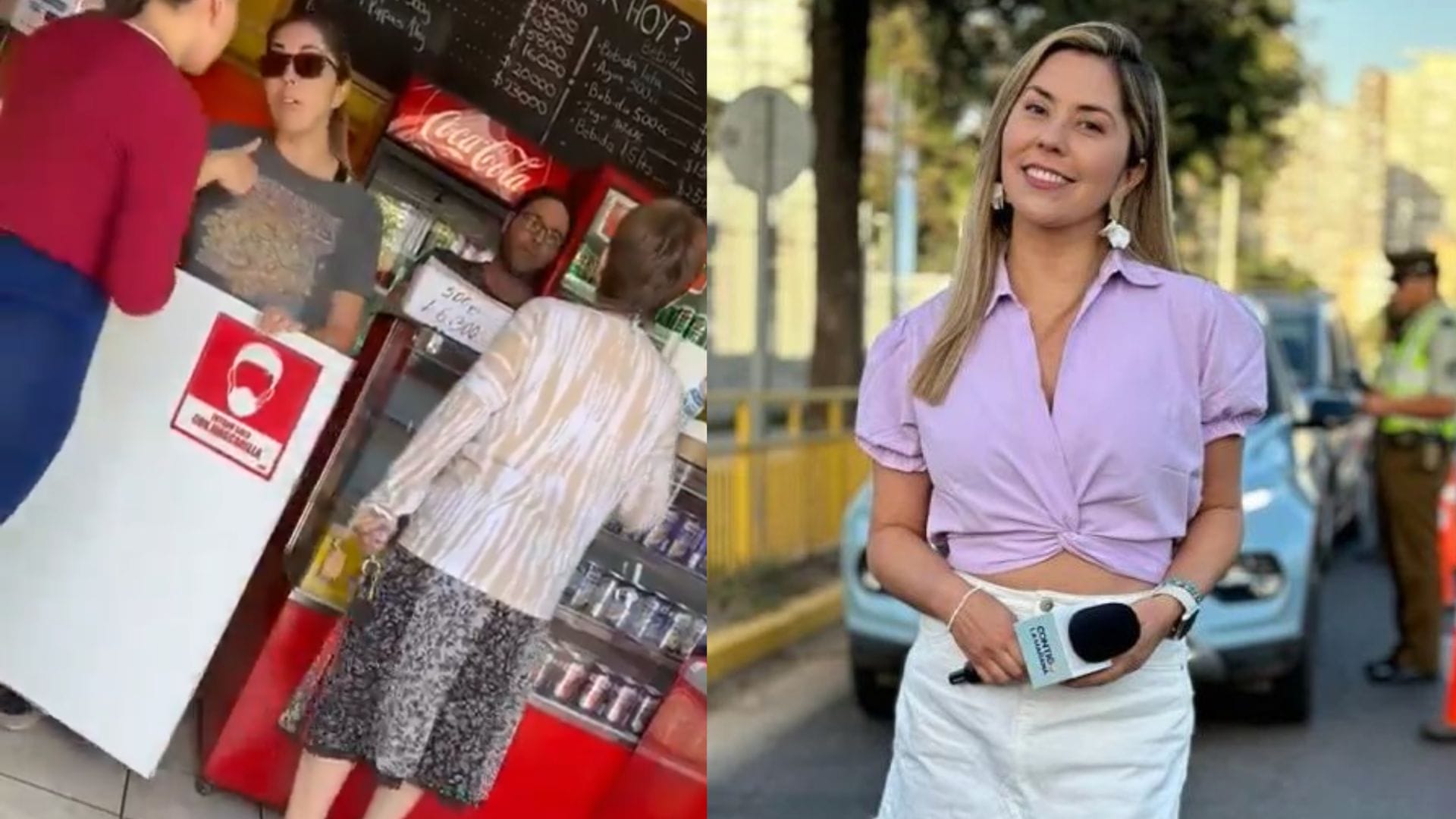 Notera de CHV contó su versión tras polémico video donde sale discutiendo: “Fui intencionalmente sacada de contexto”