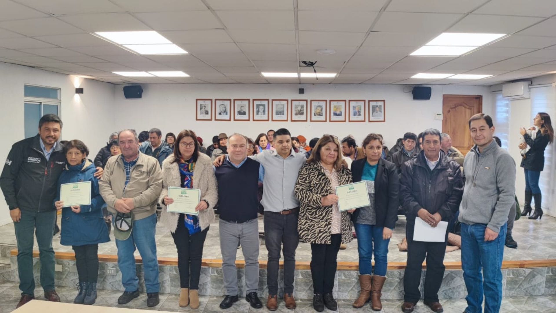 Vecinos de Pidenco en La Araucanía se organizan contra la delincuencia y acceden a recursos para combatir el abiegato