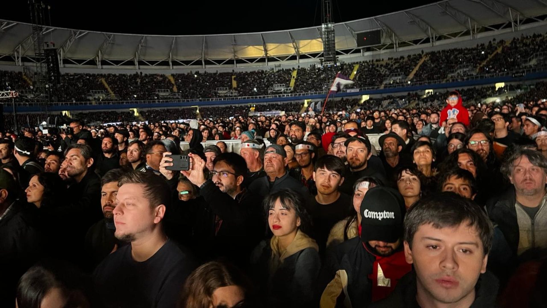 Más de 35 mil penquistas vibraron con el retorno de Los Tres a los escenarios