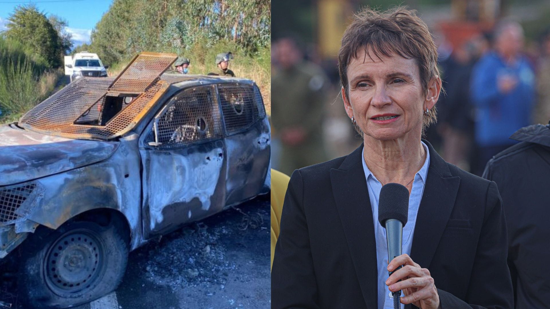 Ministra Tohá confirma que sí hay pistas para hallar a los asesinos de los tres carabineros en Cañete: “No estamos en blanco”