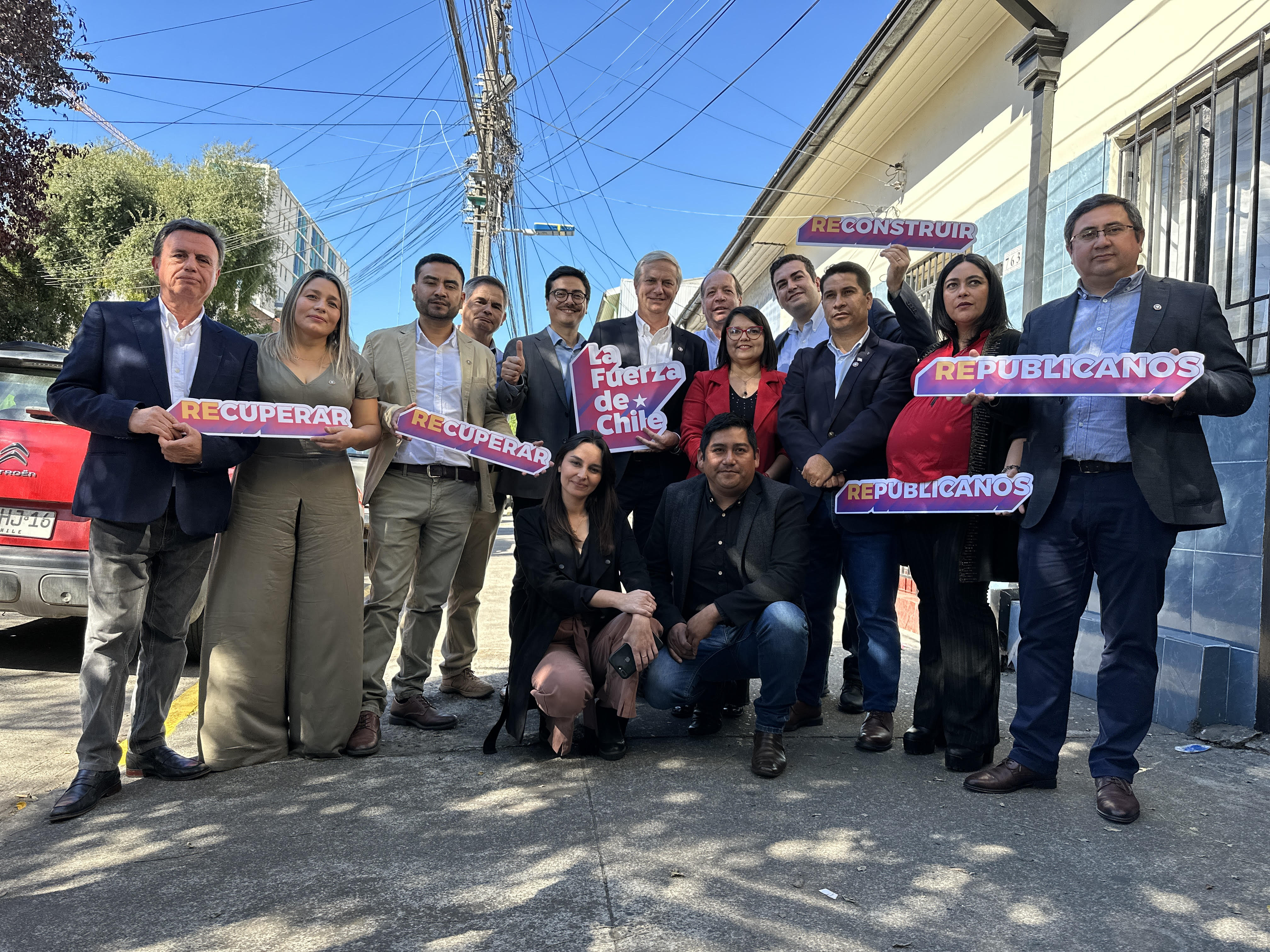 Partido Republicano presentó candidatos por el Biobío en compañía de José Antonio Kast