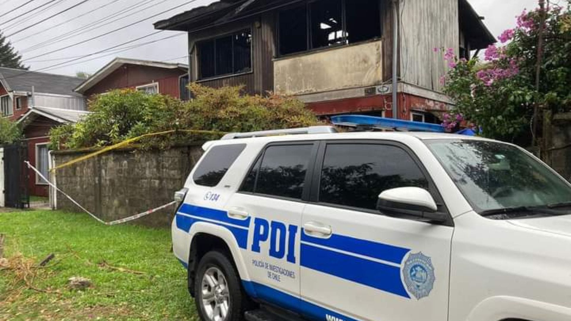 Una mujer fallecida dejó incendio en la Región de Los Ríos