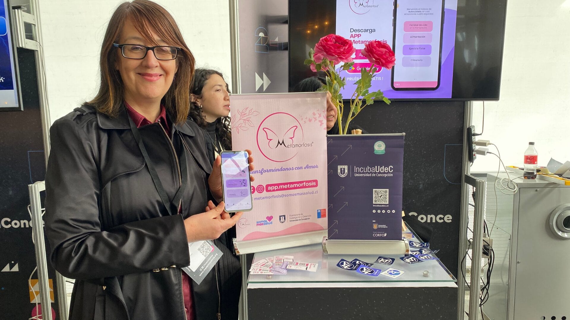 Metamorfosis la app creada en Concepción para mujeres en menopausia
