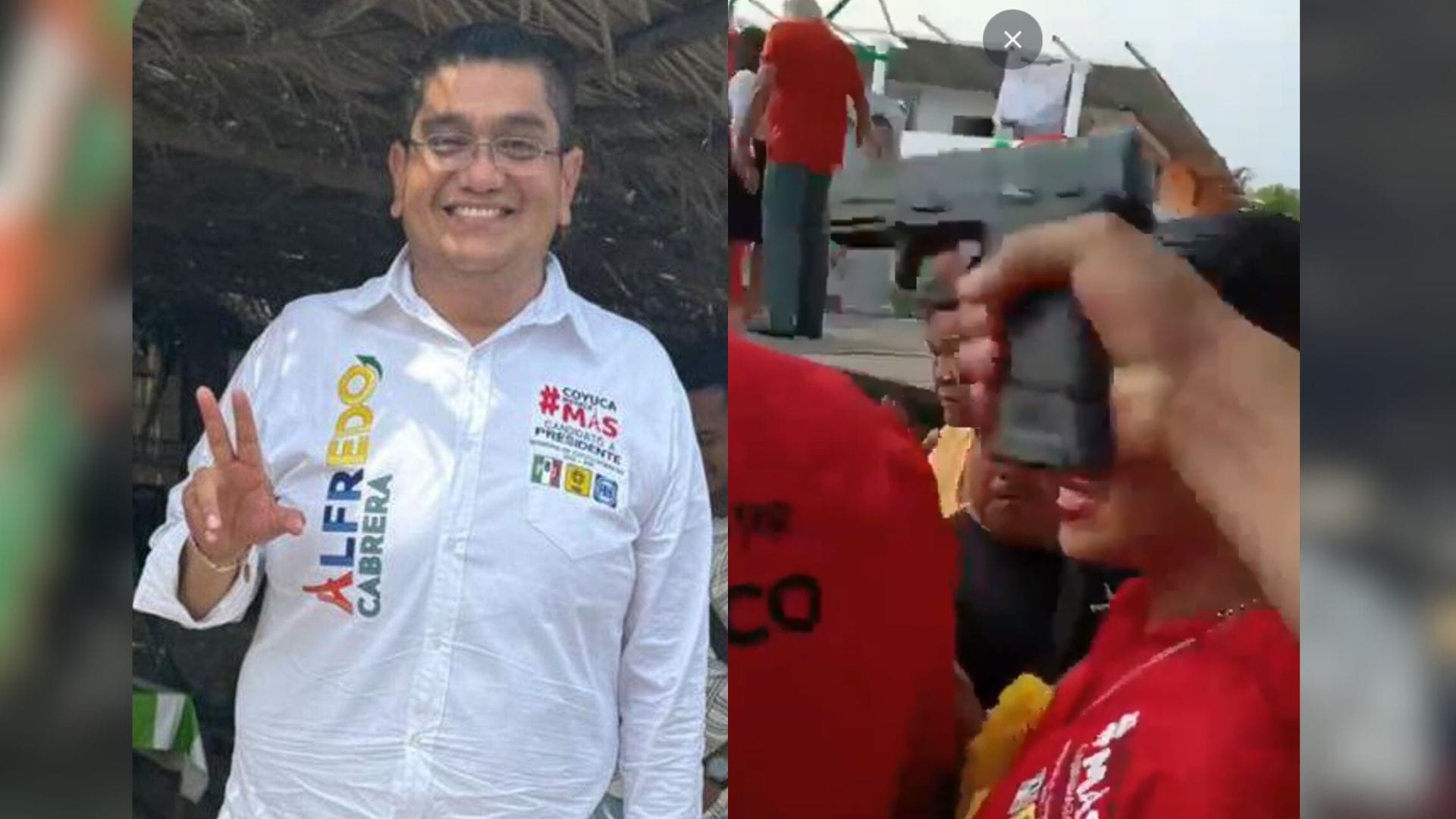 Registran el impactante homicidio a tiros de candidato municipal en México: Guardias abatieron al sicario