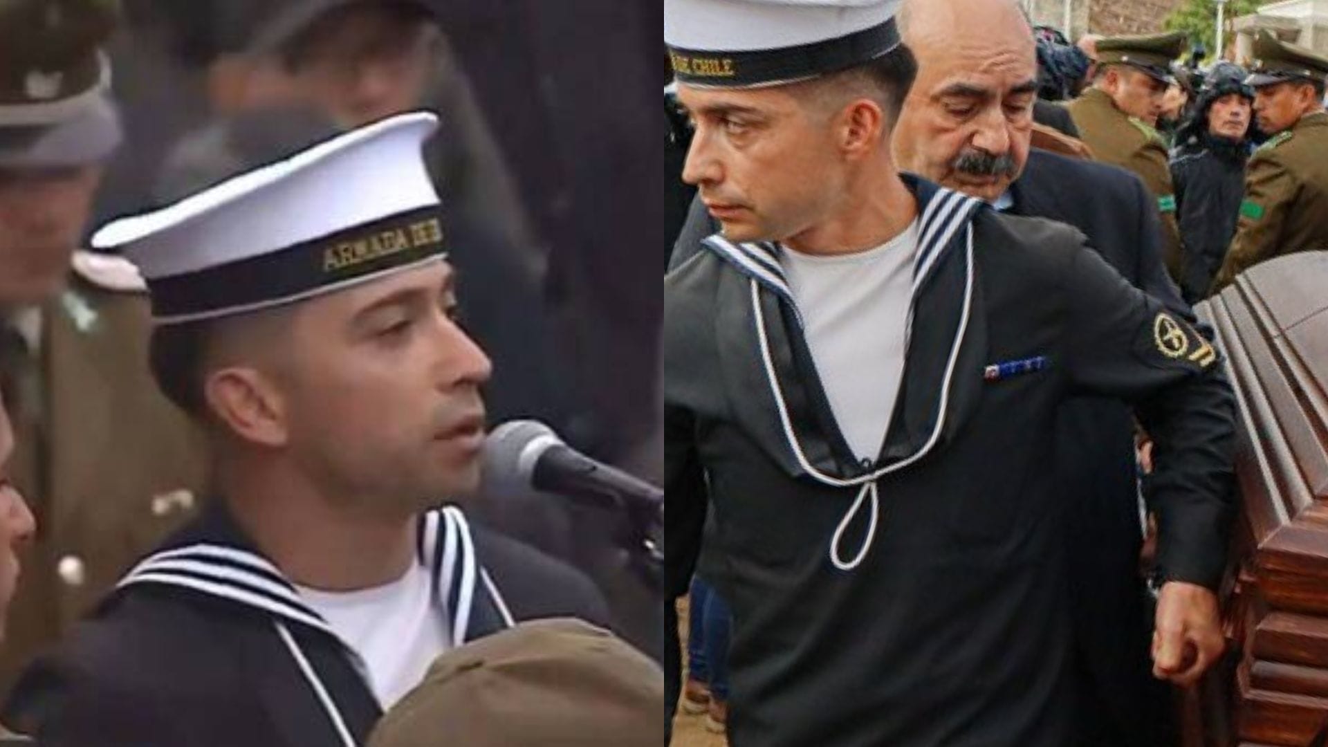“¿Cuántos camaradas más tienen que partir?”: Hermano marino de carabinero asesinado emplazó a Presidente Boric