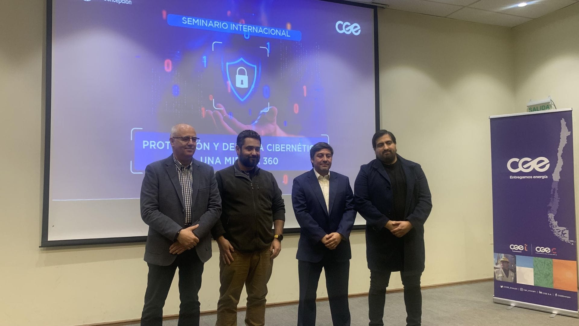 Universidad de Concepción y CGE realizaron Seminario Internacional: “Protección y Defensa Cibernética”