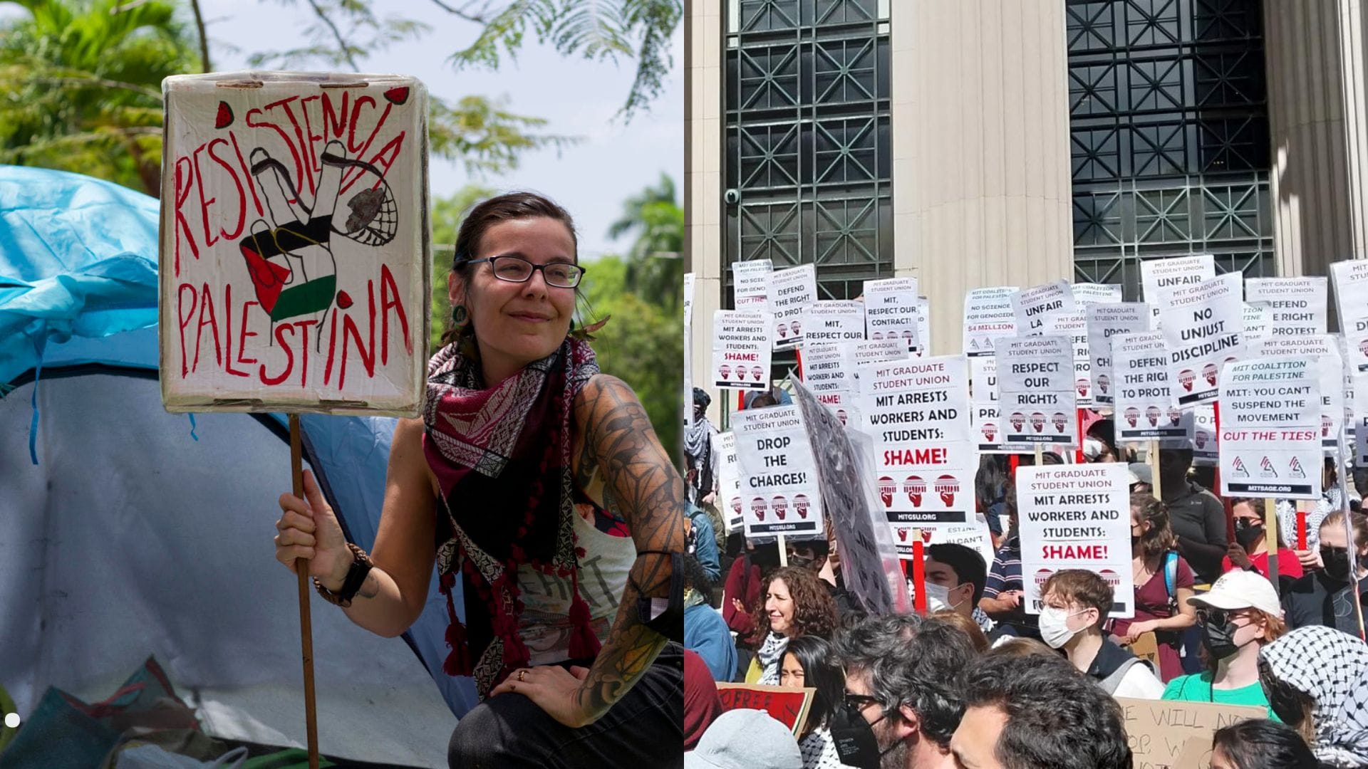 Un mes cumplen las tomas en universidades de Estados Unidos en contra del apoyo a Israel por la guerra en Gaza
