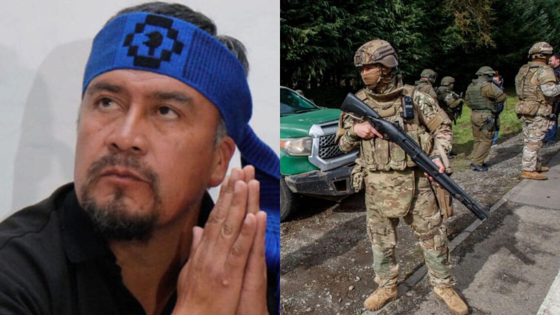 “Alerta roja” en la Araucanía por el día de sentencia de Héctor Llaitul para reforzar seguridad