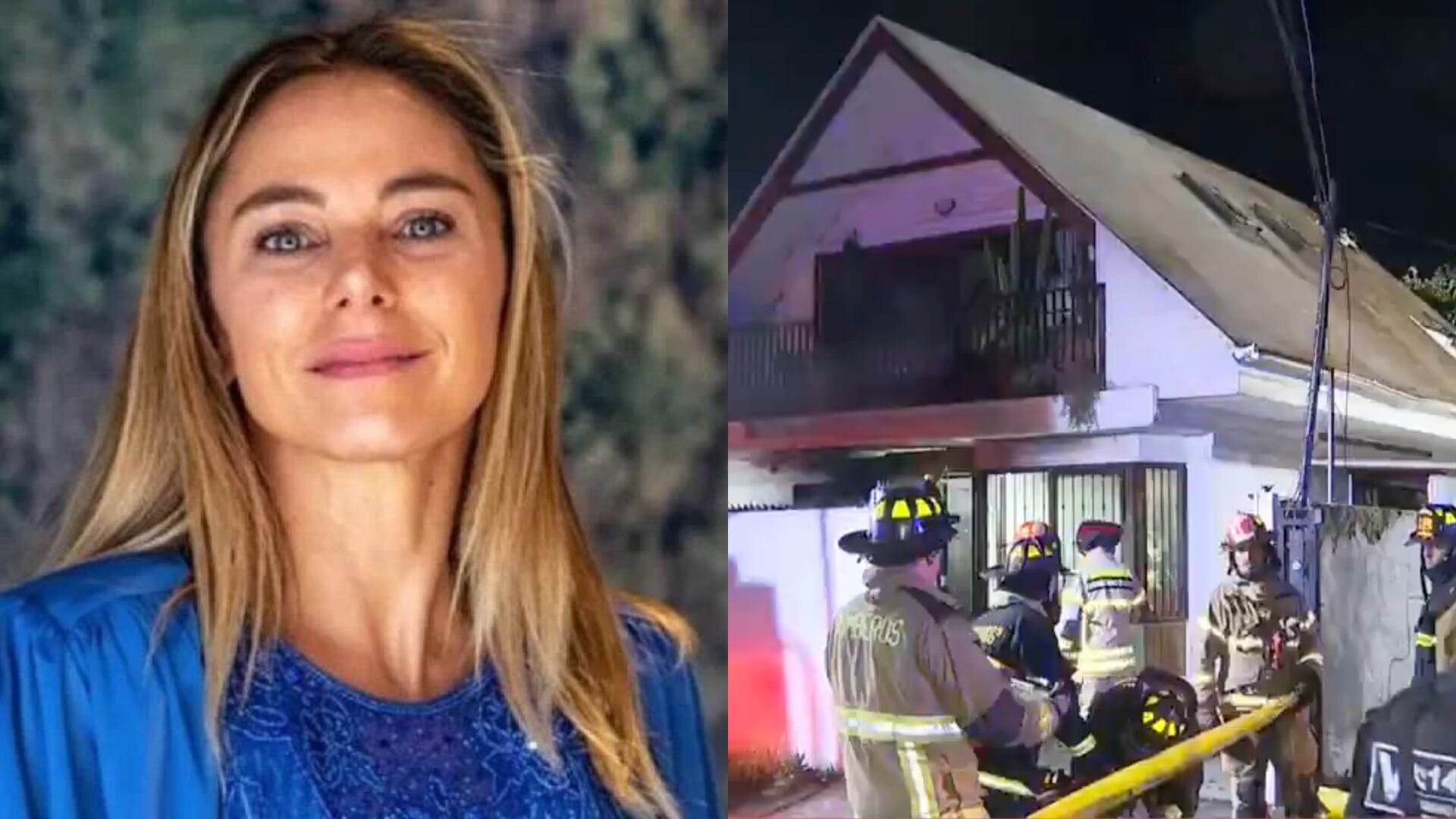 Muere hijo de Mariana Derderián durante incendio de vivienda en Vitacura: Quedó atrapado en su pieza