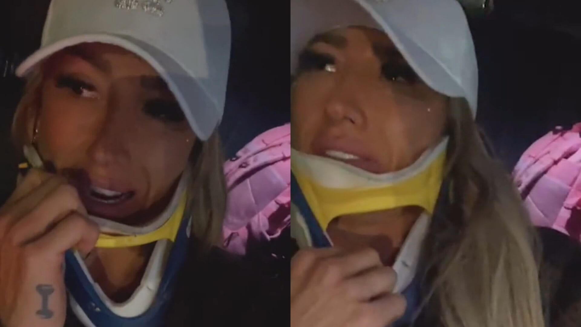 “No me puedo mover”: Nicole Moreno preocupó tras sufrir accidente de tránsito