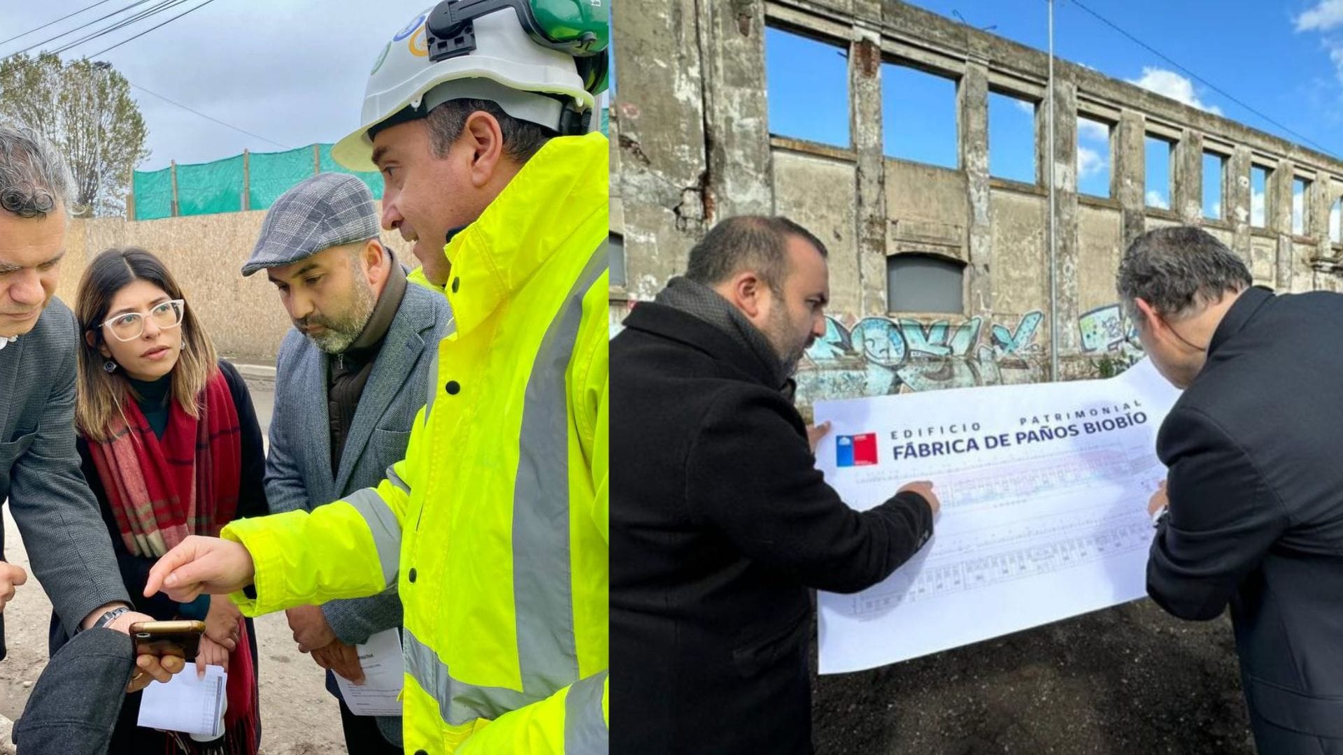 Buscan rescatar el patrimonio de la antigua fábrica Paños Biobío en Concepción: Un bastión de la industria textil