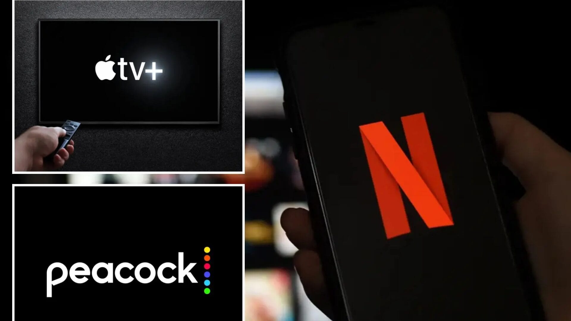 Netflix, Apple TV y Peacock anuncian su unión