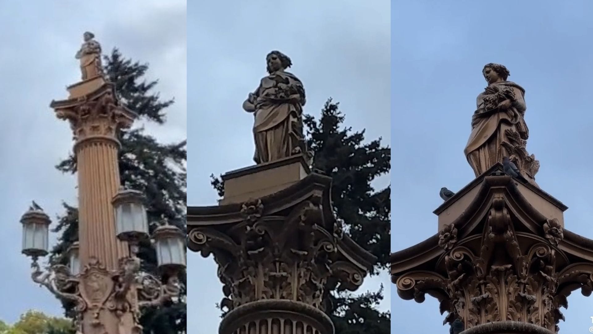 Diosa Ceres en la cima: La razón de por qué está su estatua en la pileta de Plaza de Independencia en Concepción