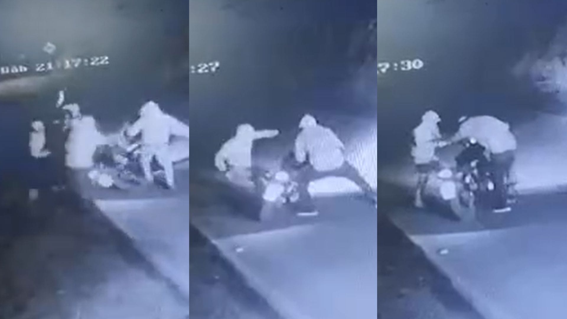 Delincuentes interceptaron a motociclista y lo golpearon para perpetrar robo en Paine