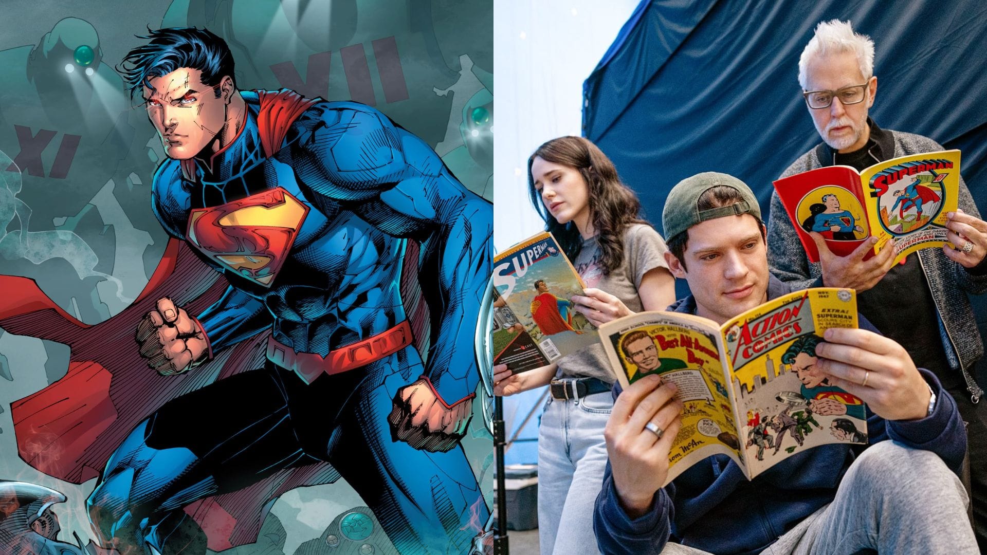 Revelan la primera fotografía del nuevo Superman de DC: Ya hay fecha de estreno