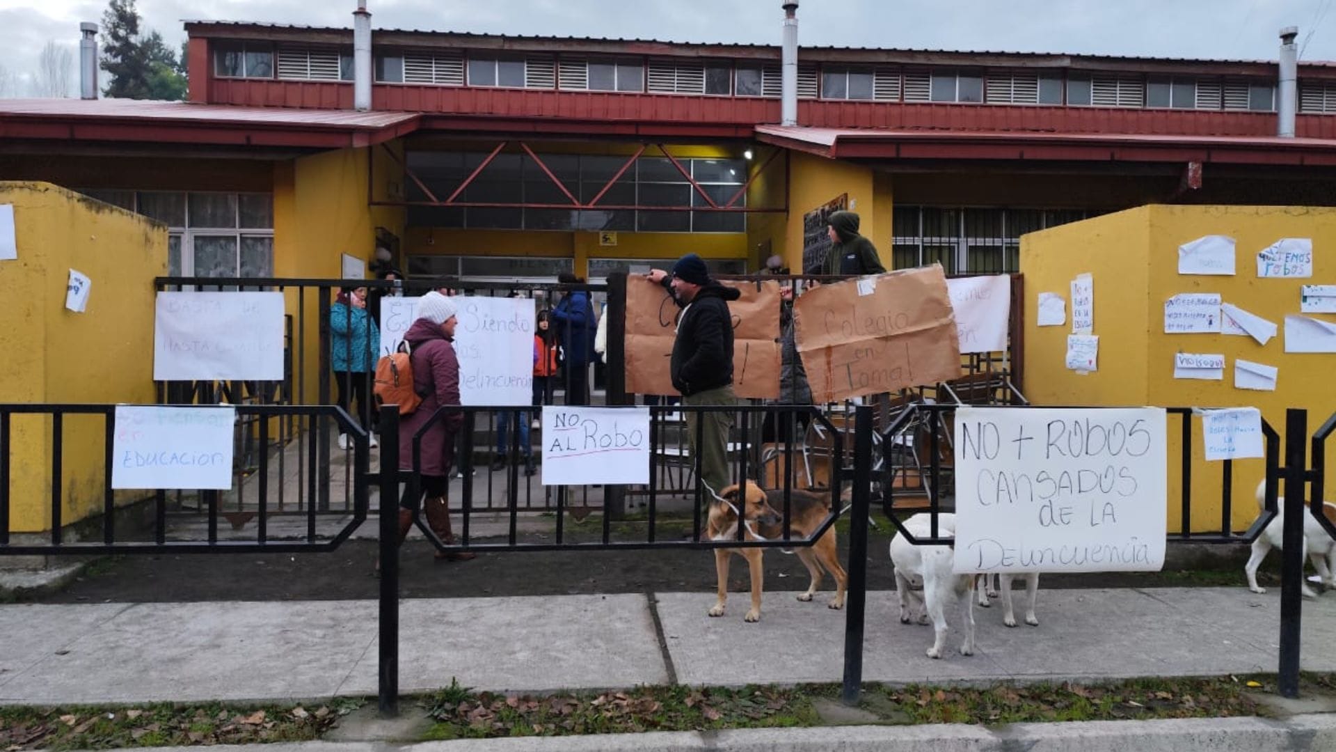 Escuela de Yumbel acusa ola de robos, a pesar de medidas de seguridad