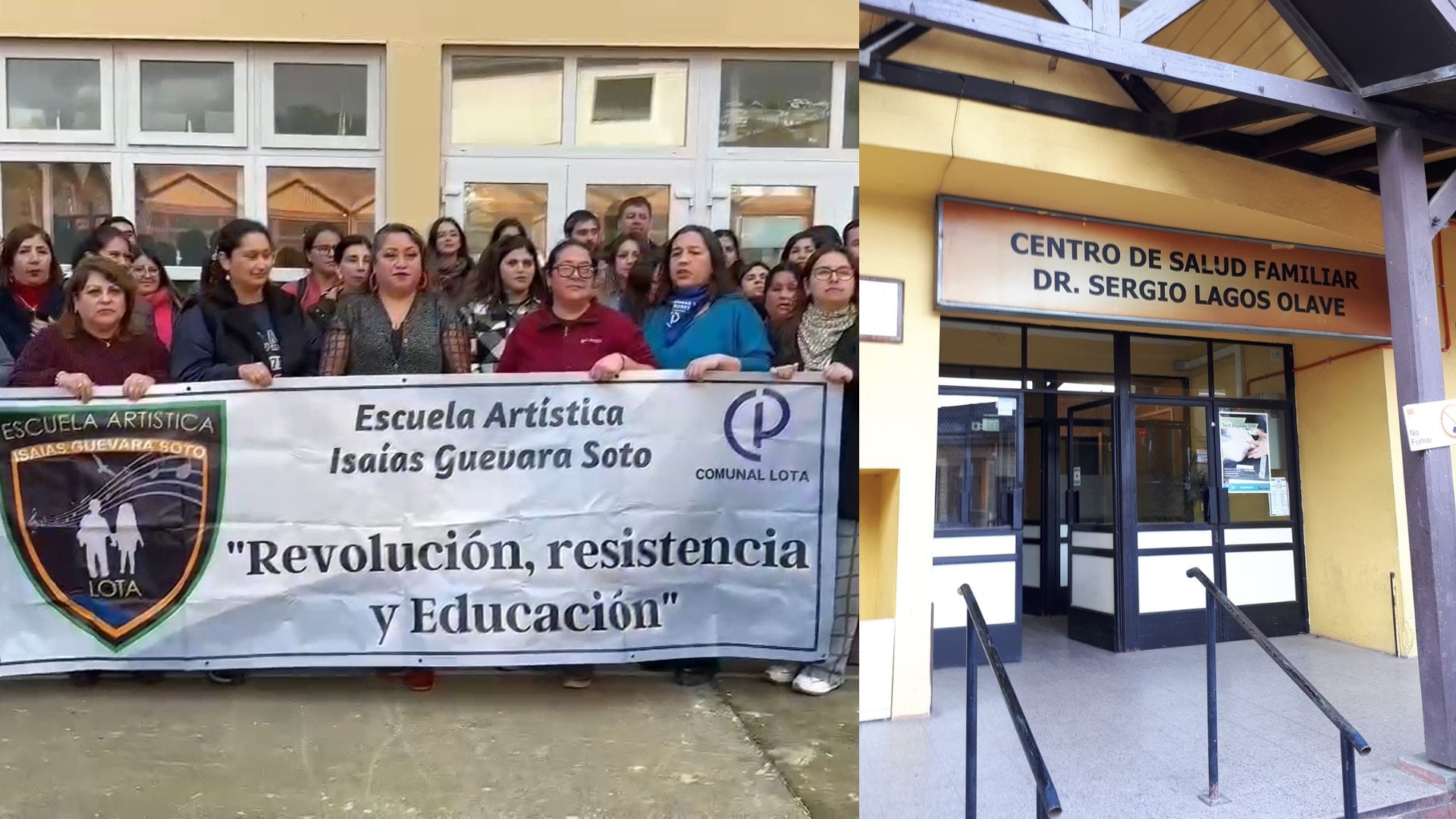 Educación o salud: Inundación de Cesfam en Lota abre posibilidad que se muevan a una escuela que se resiste a salir