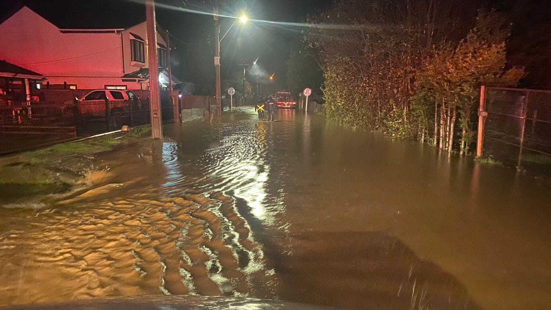 SENAPRED: Hasta 200 milímetros de agua podrían precipitar las próximas horas en Arauco