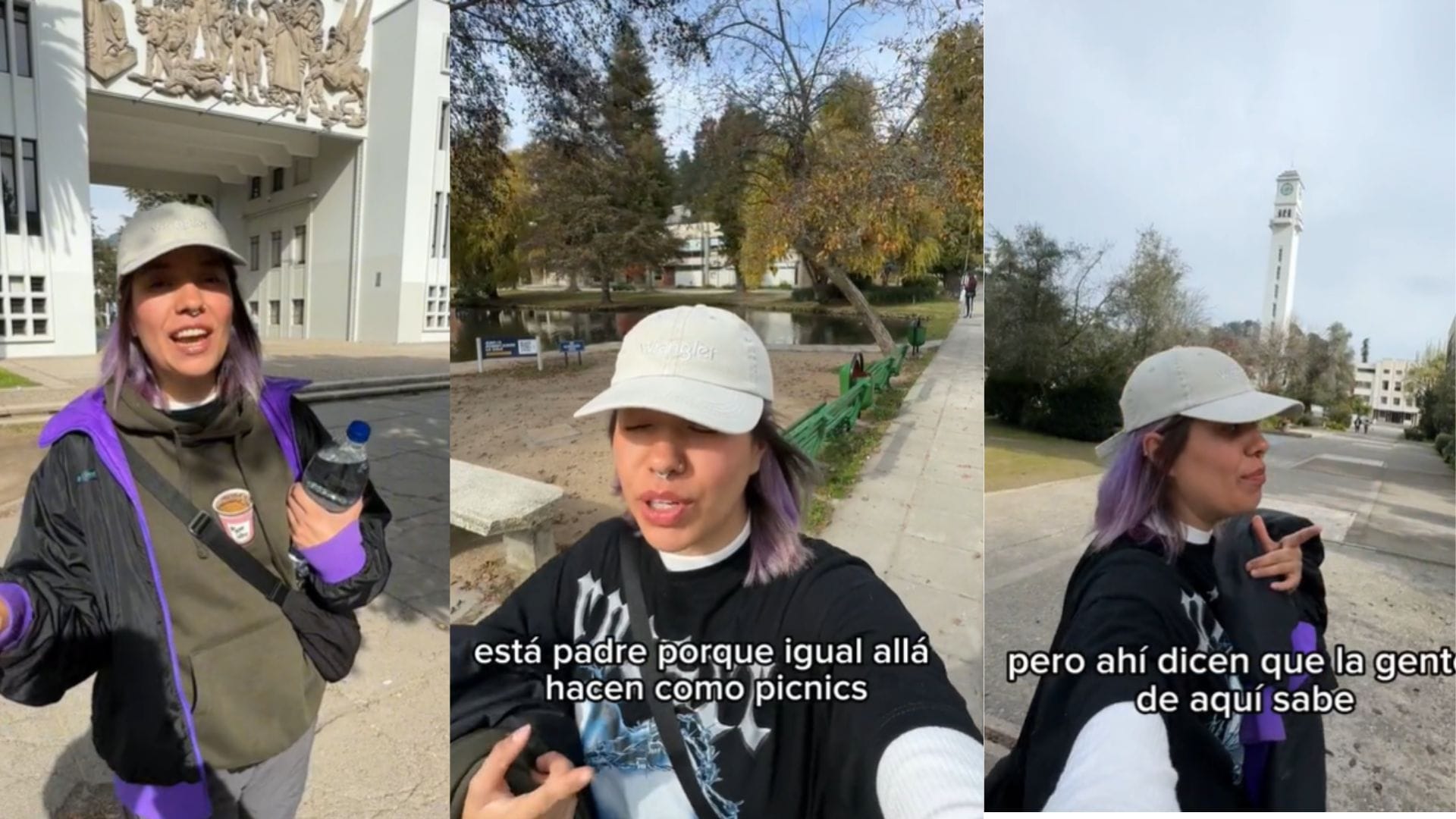 Influencer mexicana sorprendida con el campus UdeC: La compara con conocida universidad de México