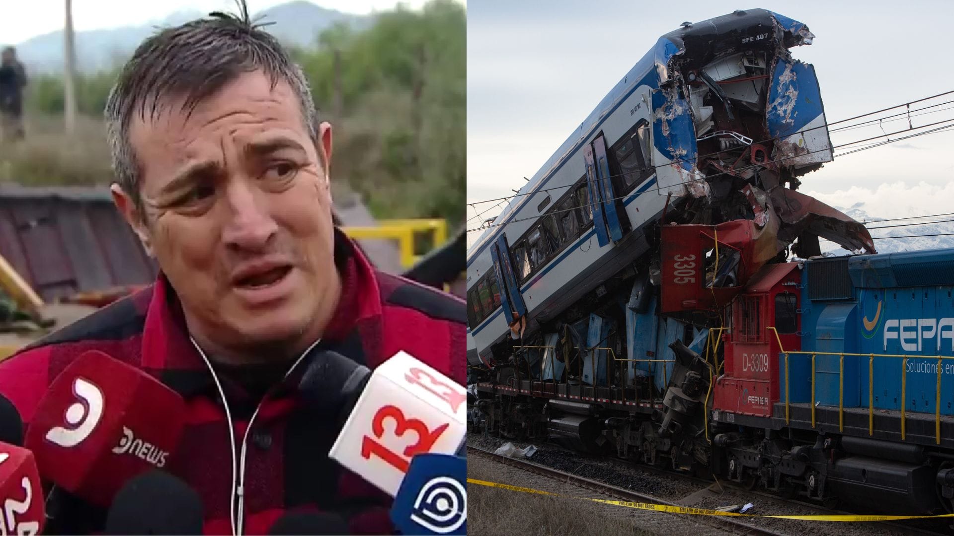 “Están destrozados”: Habla familiar de hombre fallecido en mortal choque ferroviario en San Bernardo