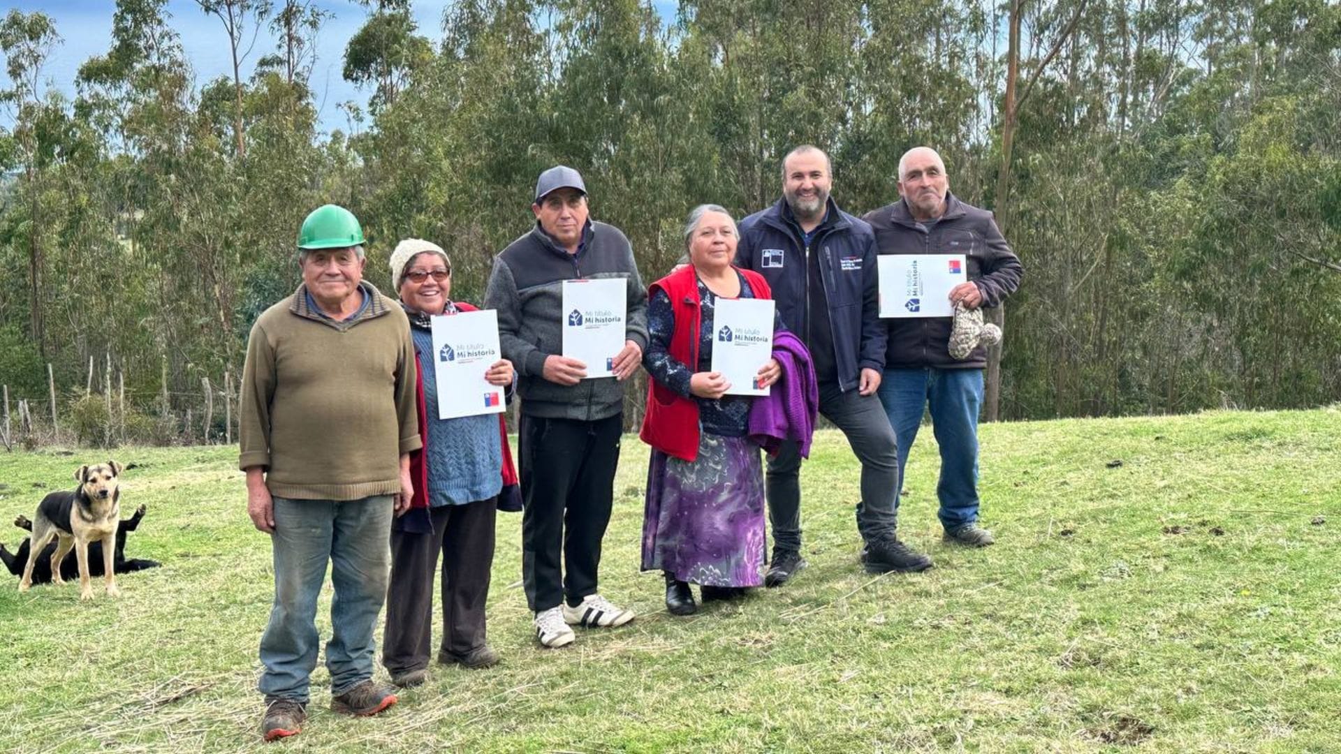 Familias Mapuche de Tirúa recibieron título de dominio de propiedad en la que habitan hace más de 60 años