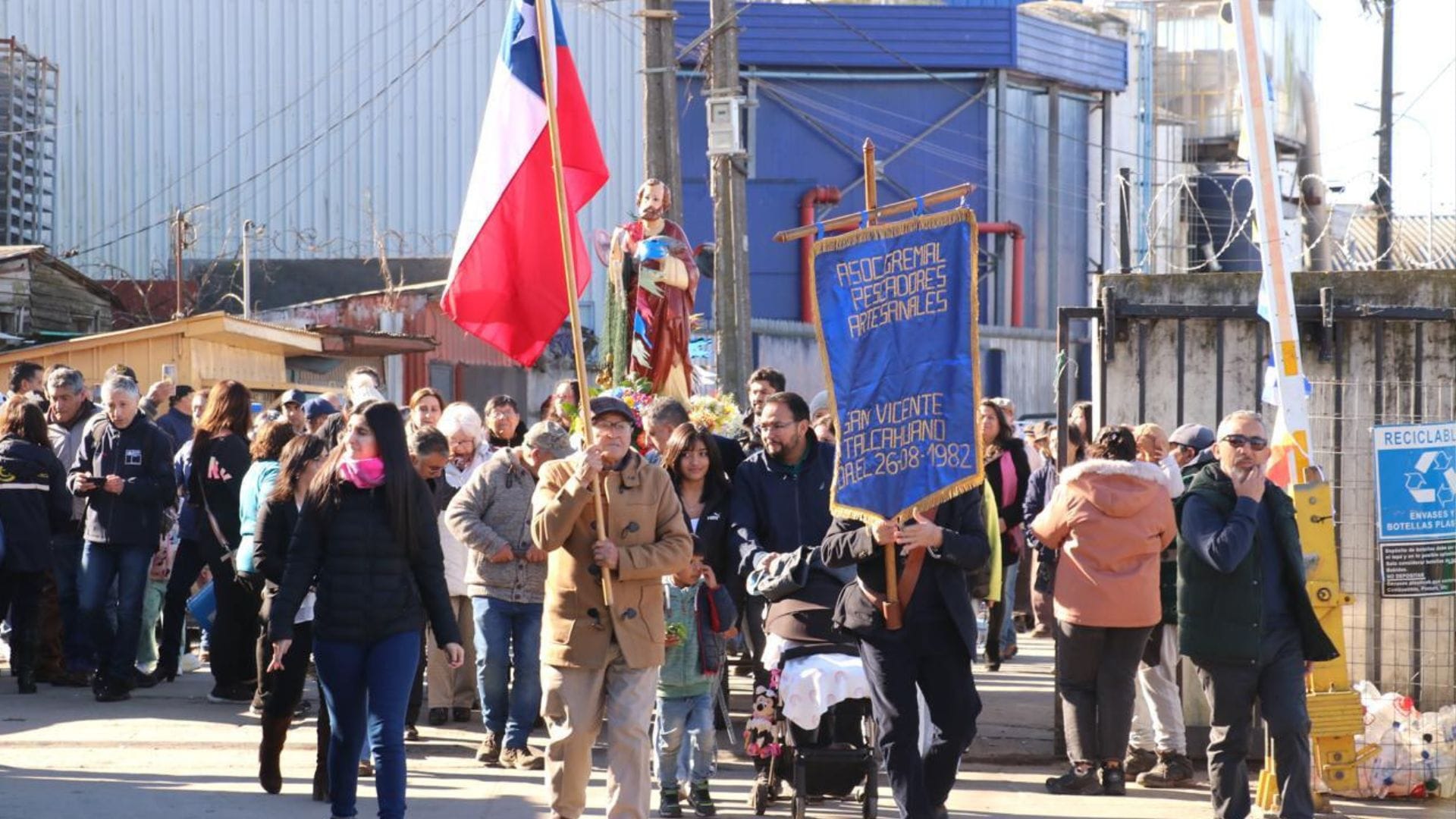 Comunidades pesqueras celebran la Fiesta de San Pedro en Talcahuano