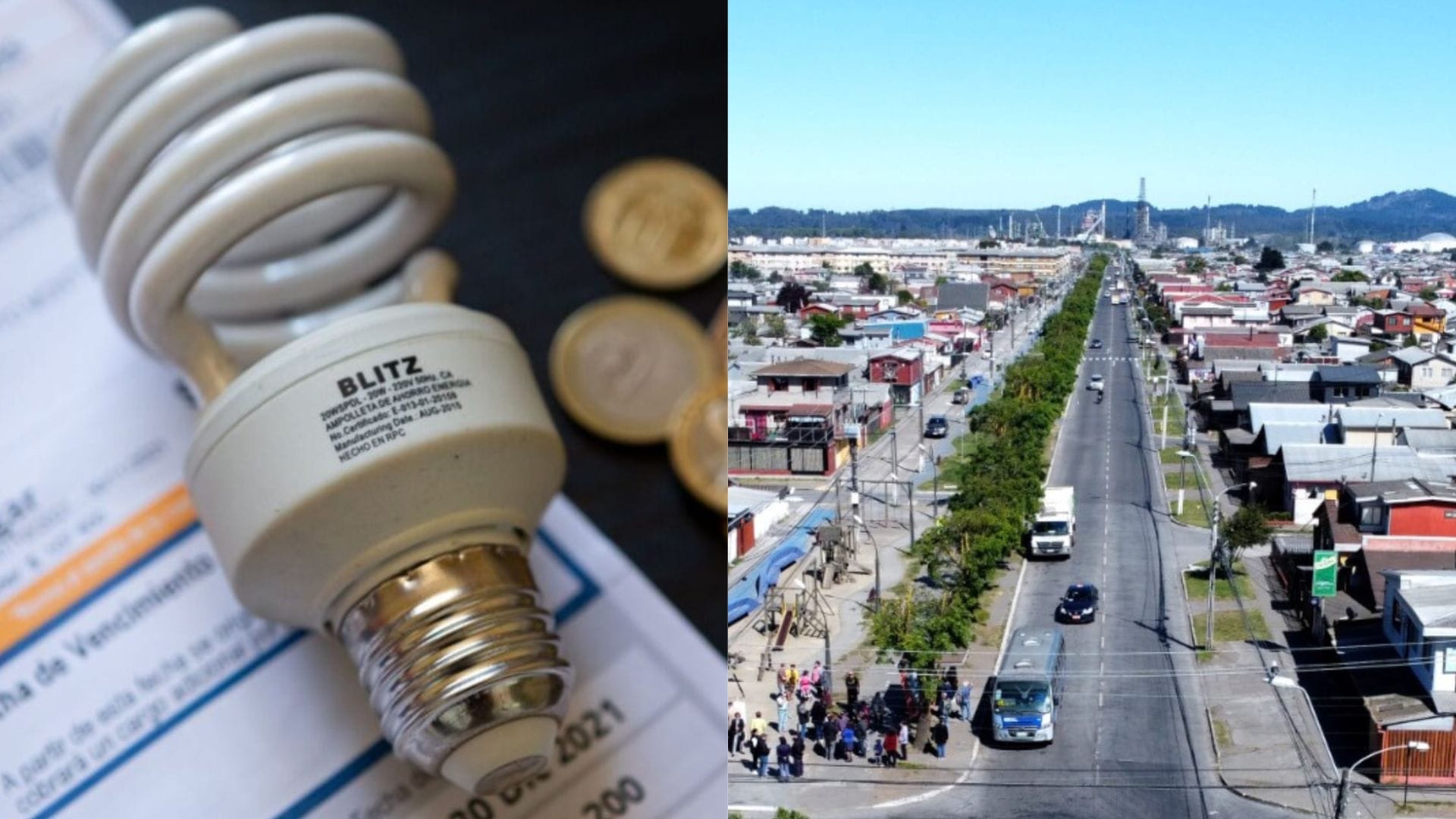Todos los hogares de Hualpén tendrán rebaja permanente en las cuentas de la luz