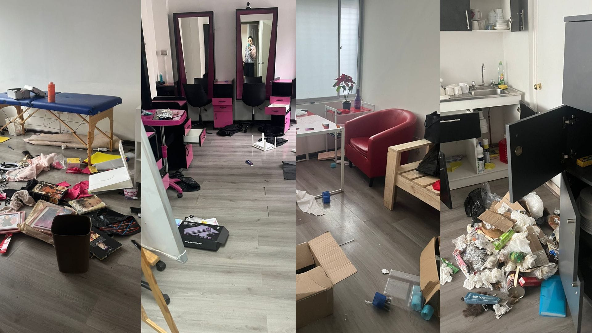 Millonario robo afectó a conocida peluquería Novoglam en Concepción: Se llevaron máquinas y productos
