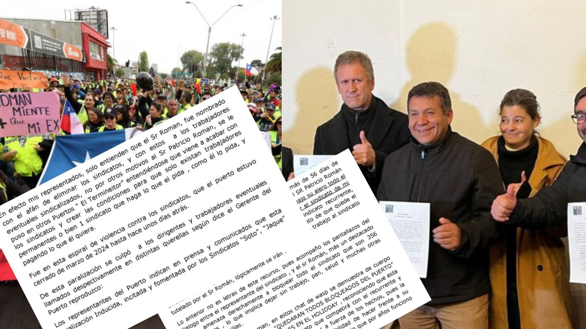 Sigue conflicto en Puerto Coronel: Trabajadores acuden a la justicia y acusan que gerente es el “Termineitor” de los sindicatos