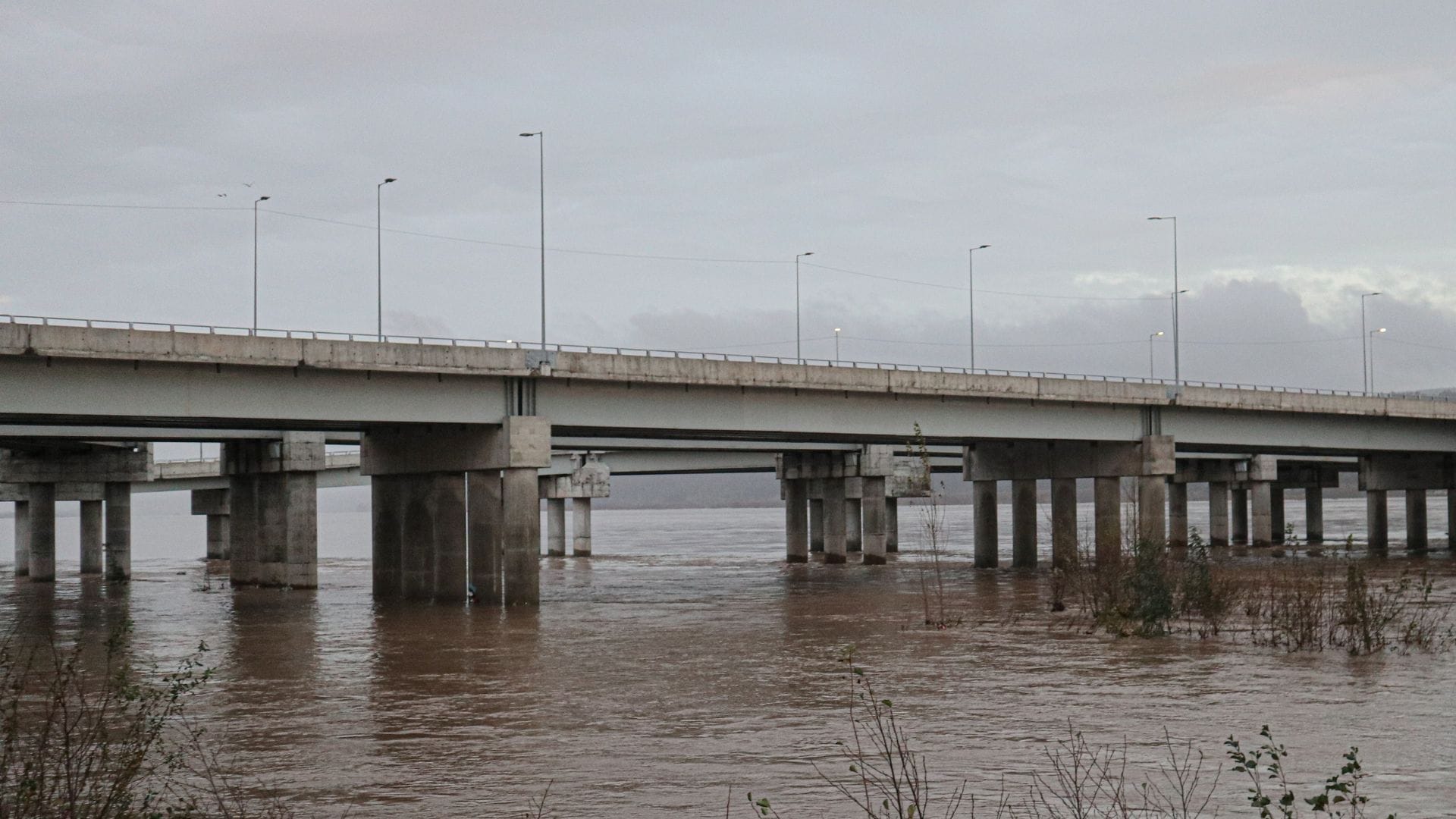 Vuelven a abrir el Puente Ferroviario para el paso de trenes tras daños por el sistema frontal