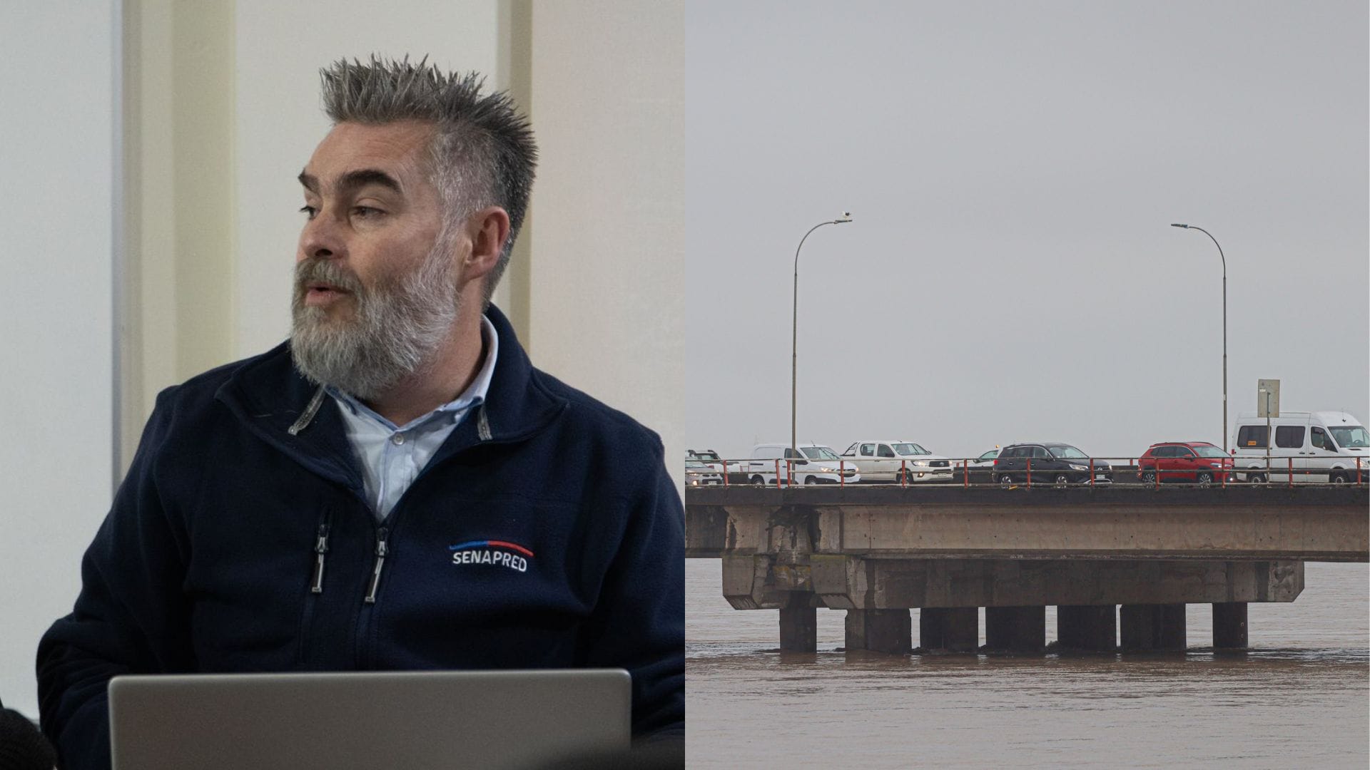 Senapred desmiente noticias falsas sobre  embalses y puentes del Río Biobío en el Gran Concepción