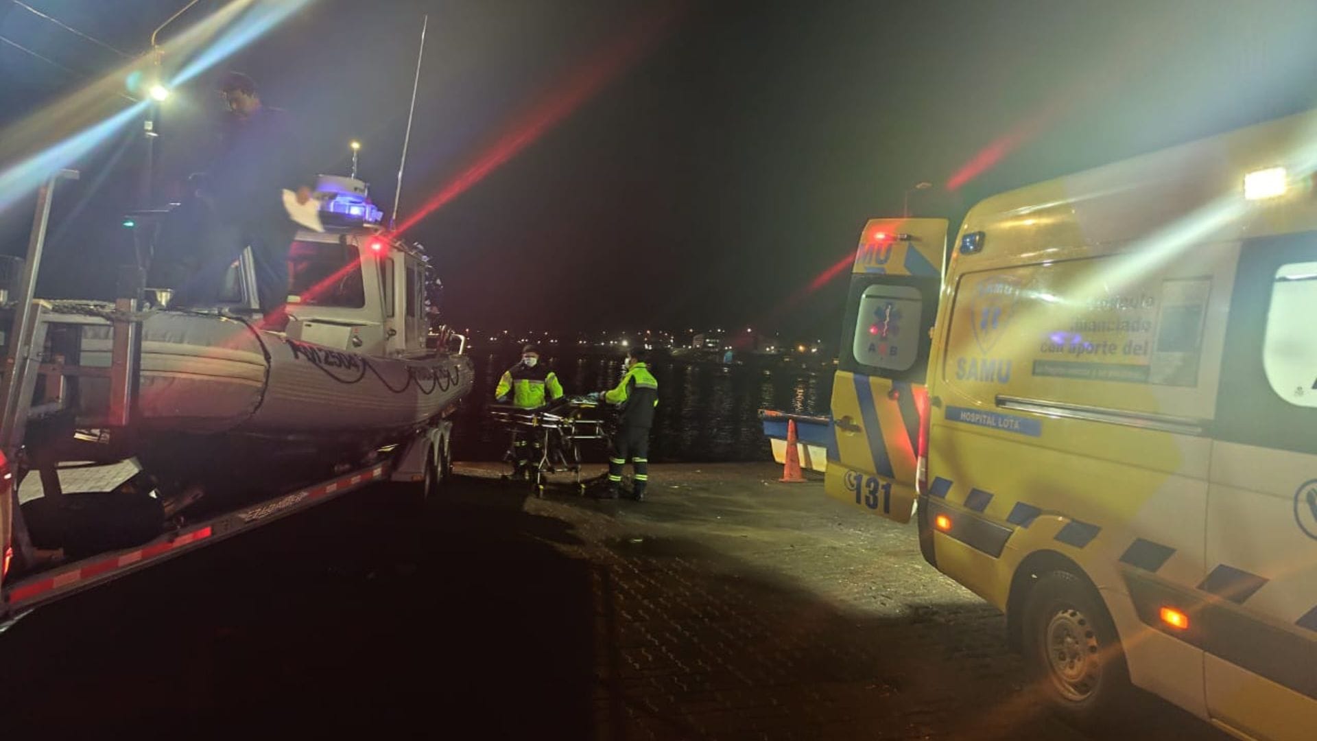 Paciente de 36 años es evacuada de isla Santa María tras presentar cuadro de insuficiencia cardíaca