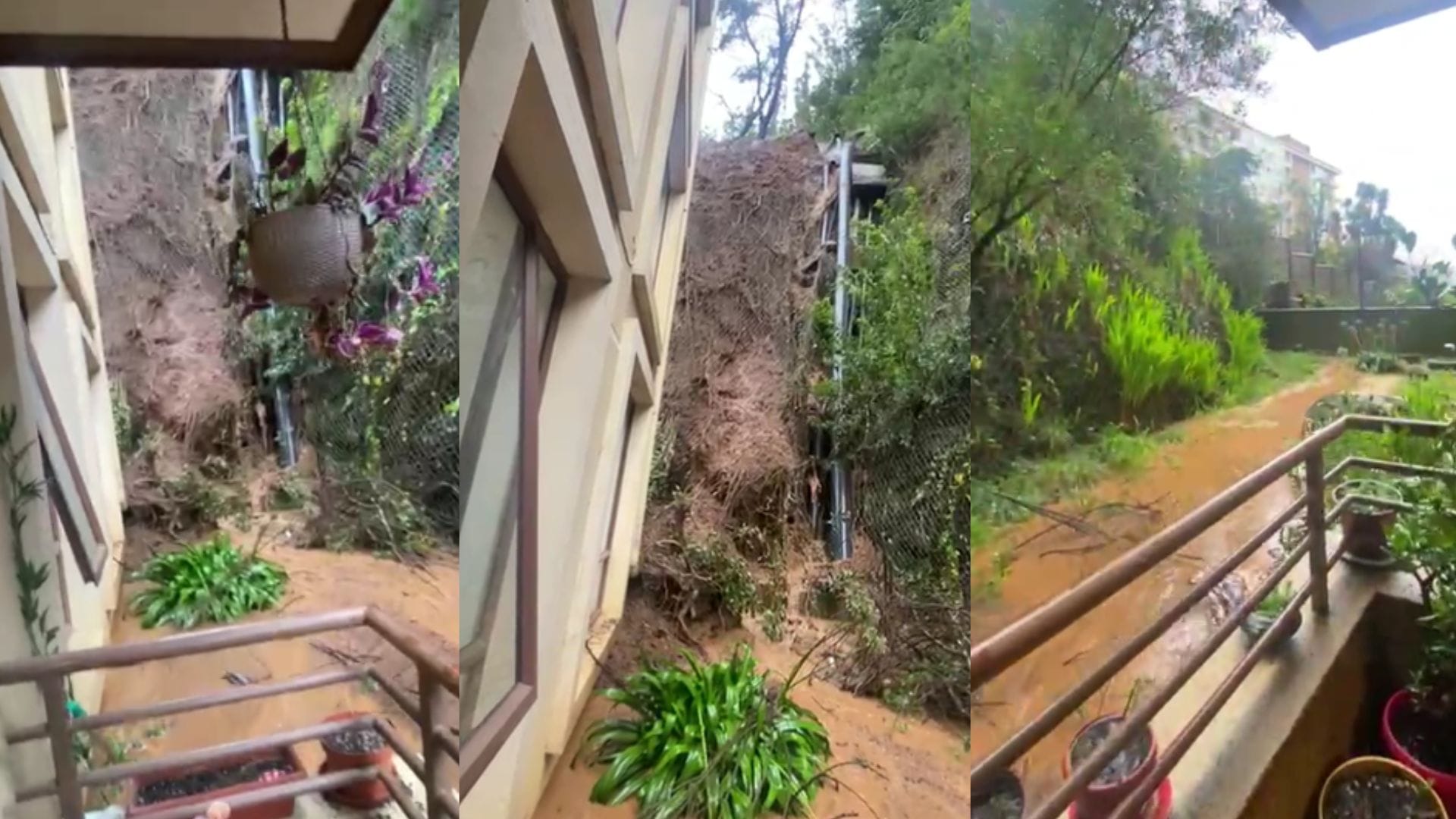 Temor por derrumbe de cerro al costado de edificio en San Pedro de la Paz: “No estamos recibiendo ayuda”