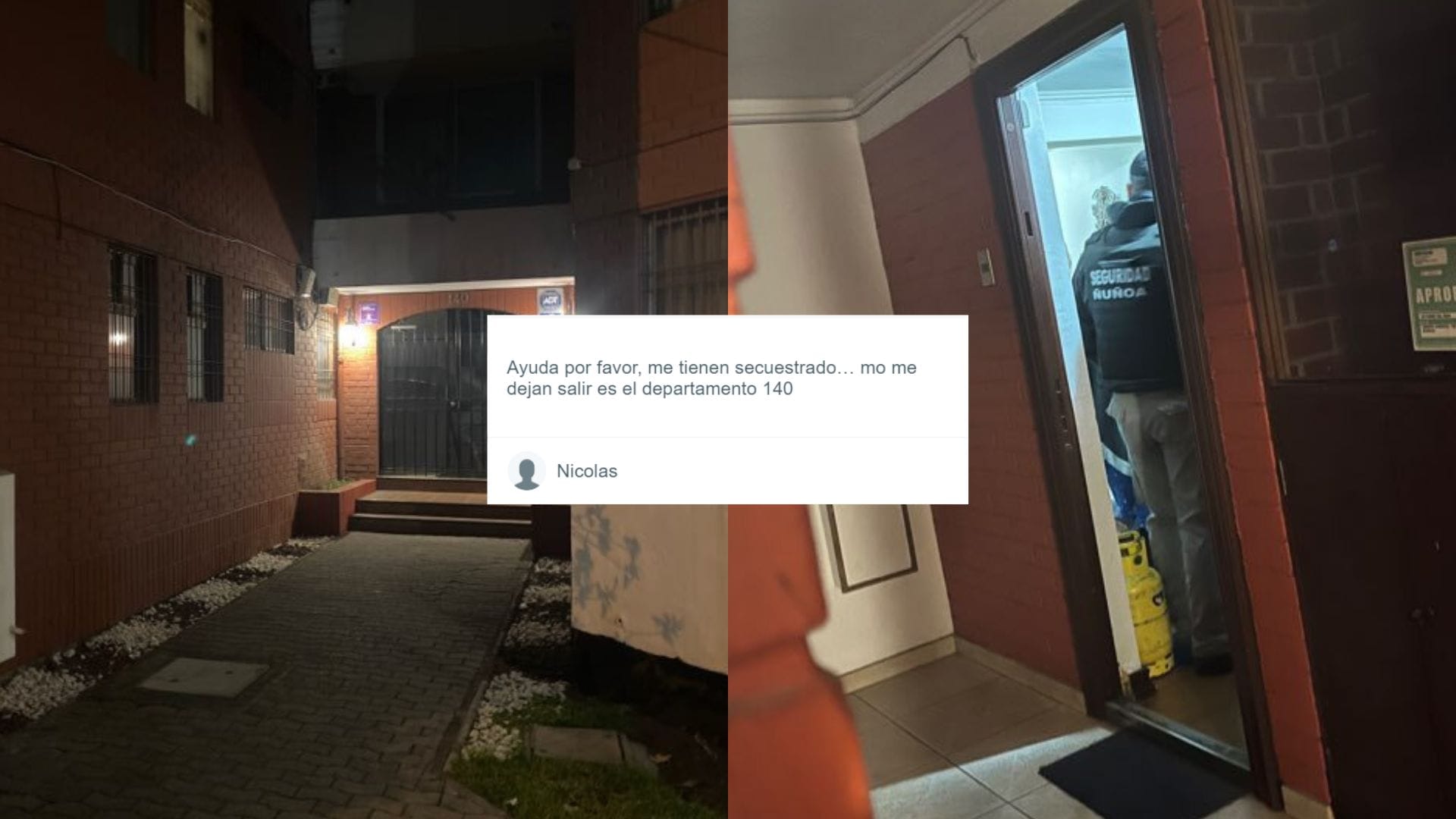 Denuncia de secuestro en Sosafe desveló a vecinos de Ñuñoa: “Ayuda por favor”