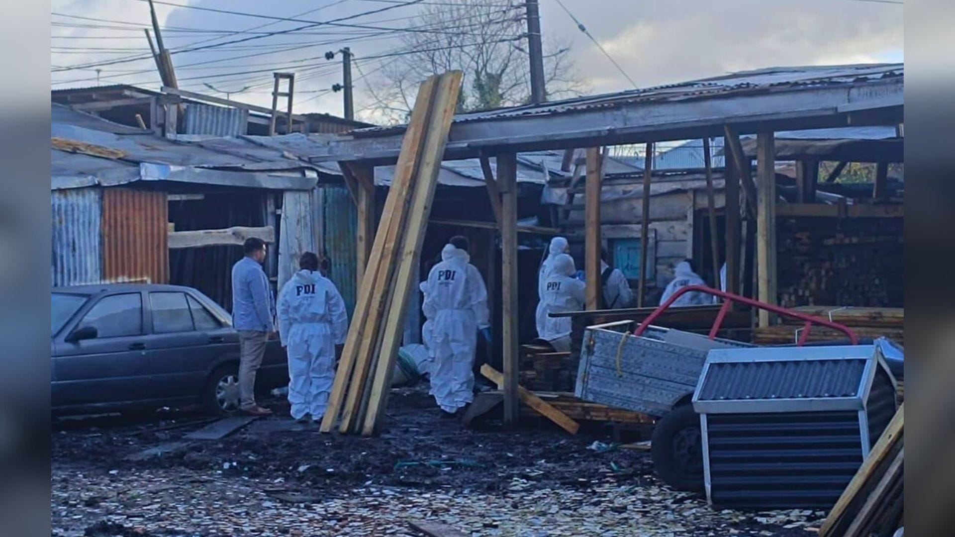 Hombre golpea hasta la muerte a adulto mayor para robar en depósito de madera: Un detenido en Temuco