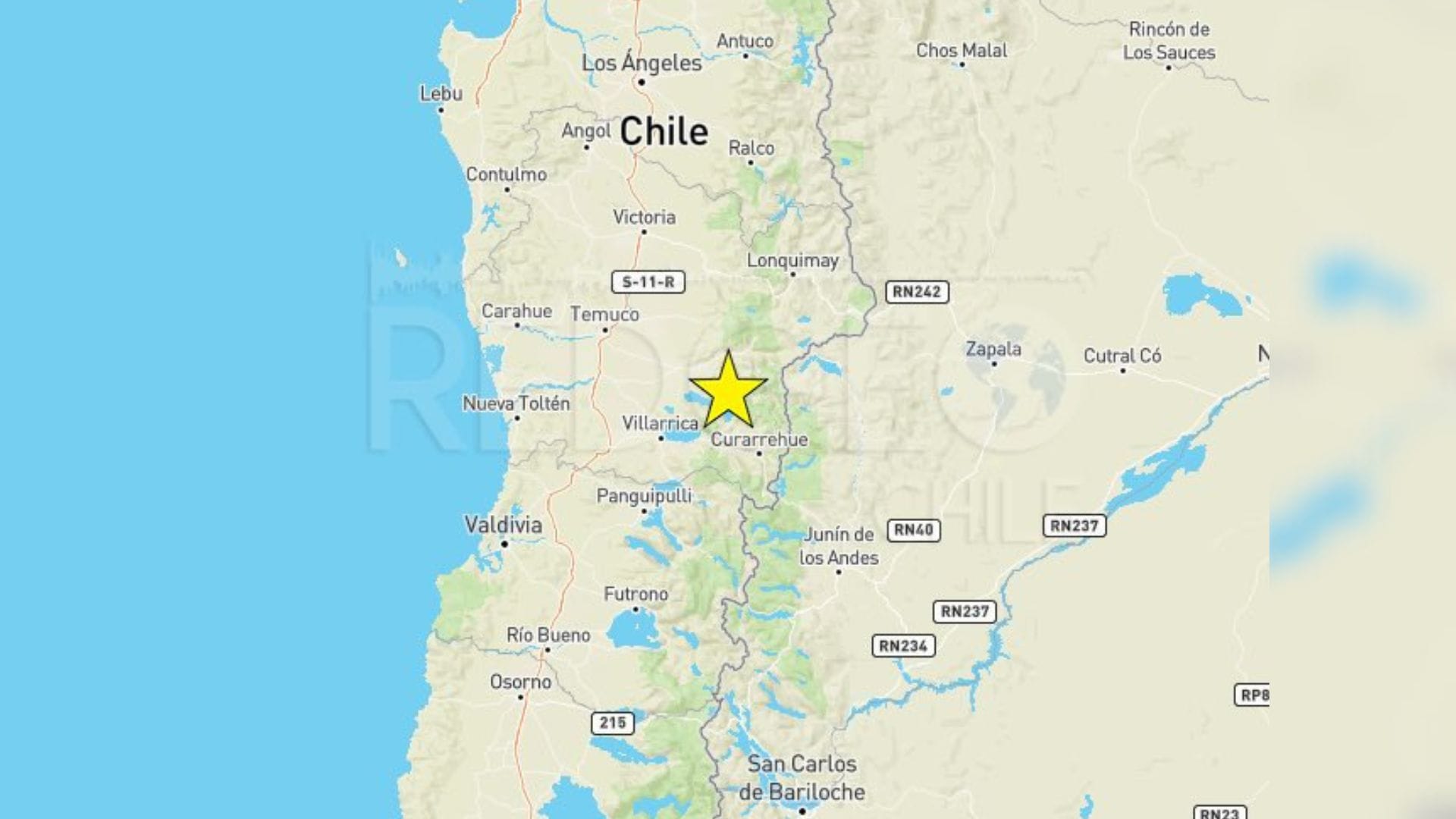 Sismo es percibido en el sur de Chile: Descartan riesgo de tsunami