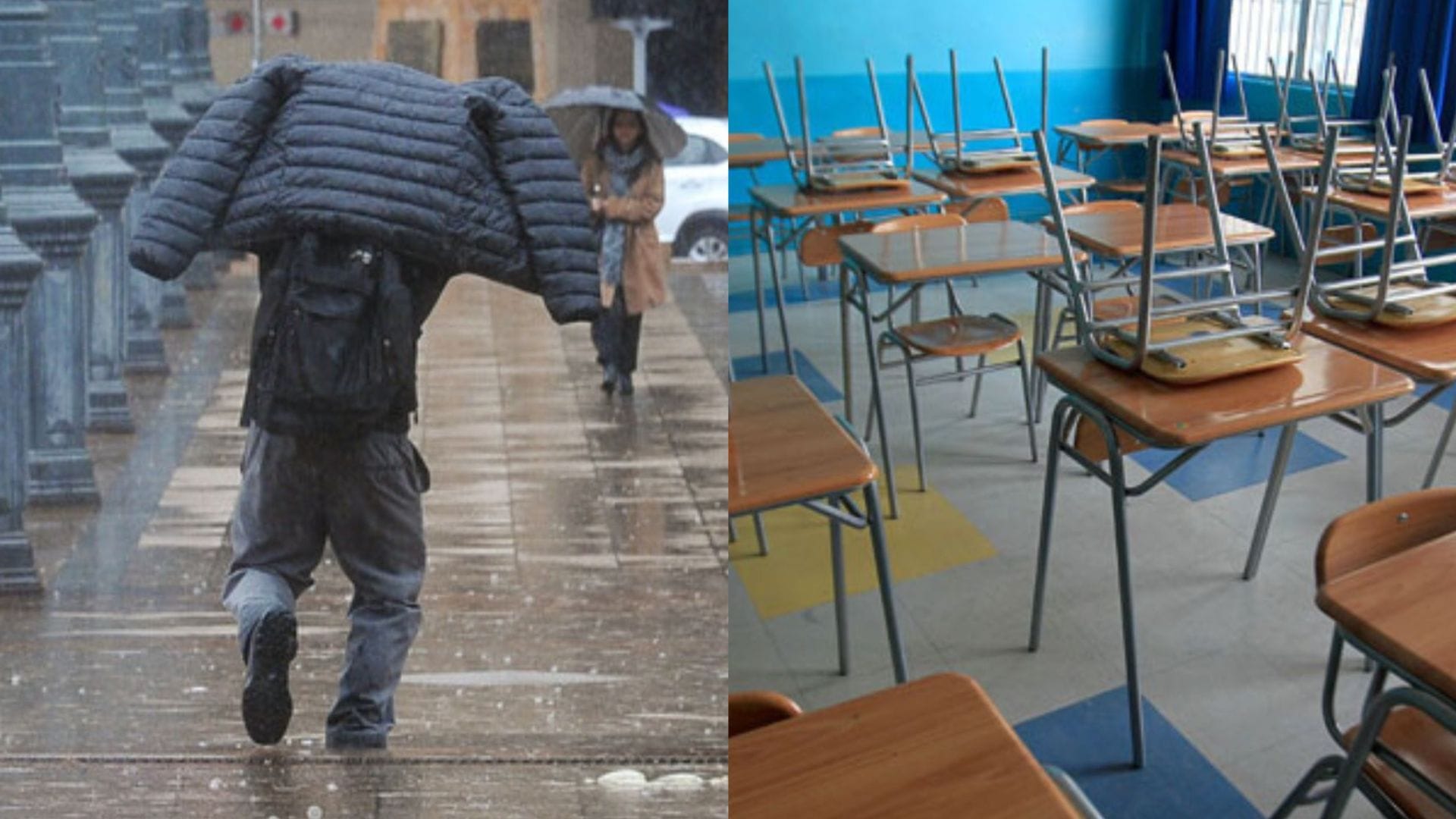 Sistema frontal en el Biobío: Estas son las comunas que seguirán con suspensión de clases