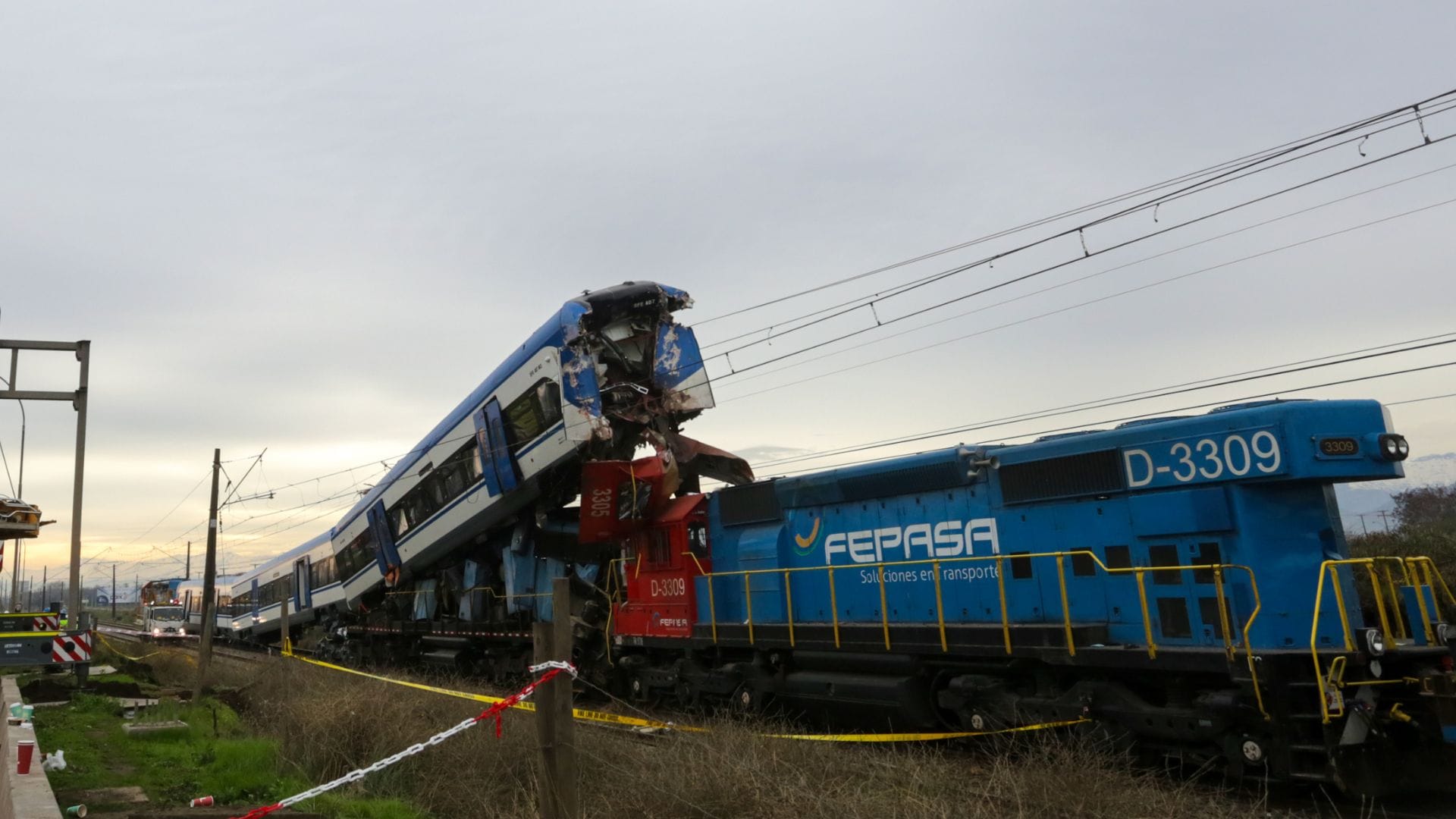 EFE Sur descarta problemas en sistemas de comunicación tras accidente en Nos